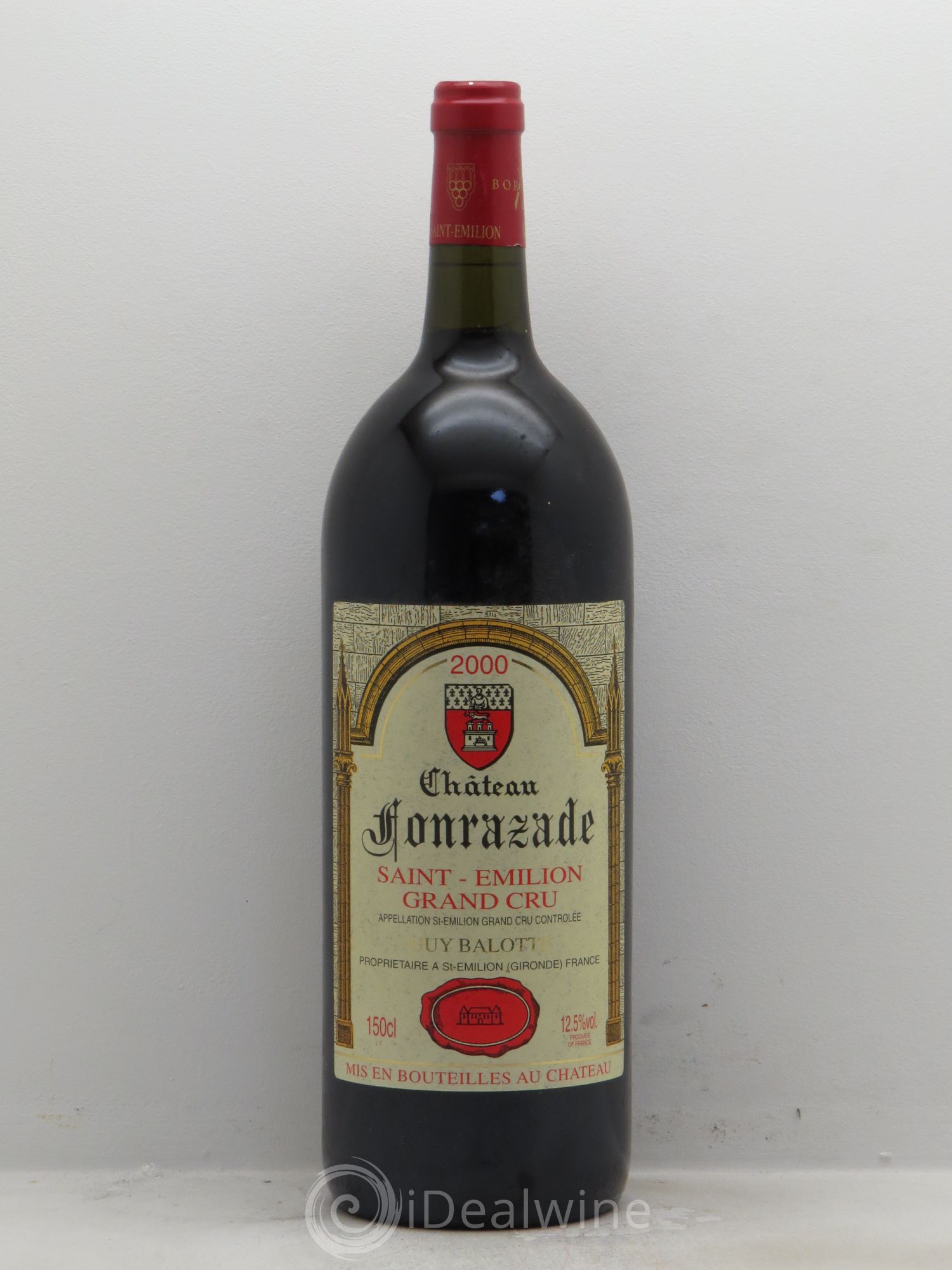 Saint-Émilion Château Fonrazade 2000 - Posten von 1 Magnum - 0