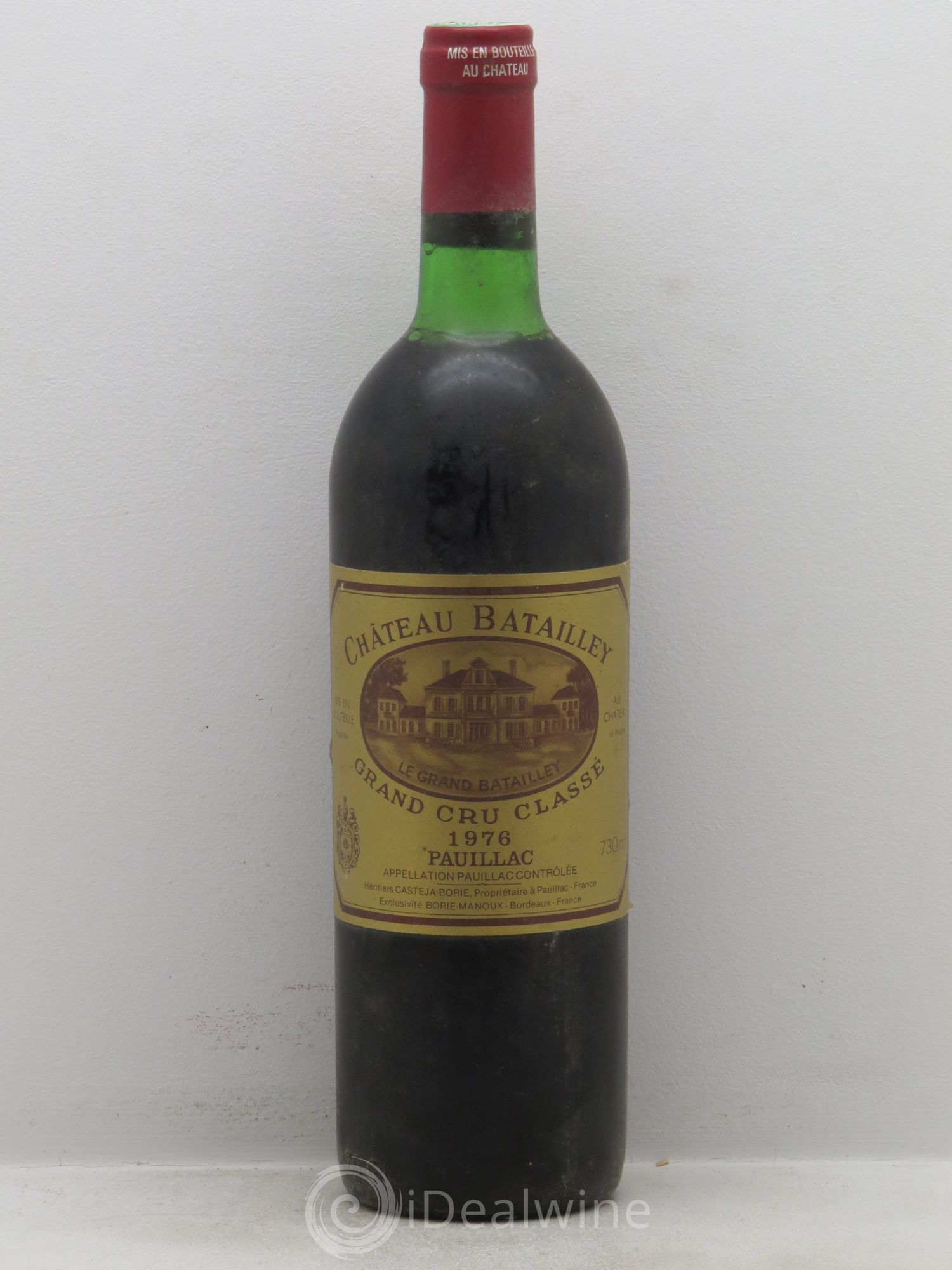 Château Batailley 5ème Grand Cru Classé 1976 - Lot de 1 bouteille - 0