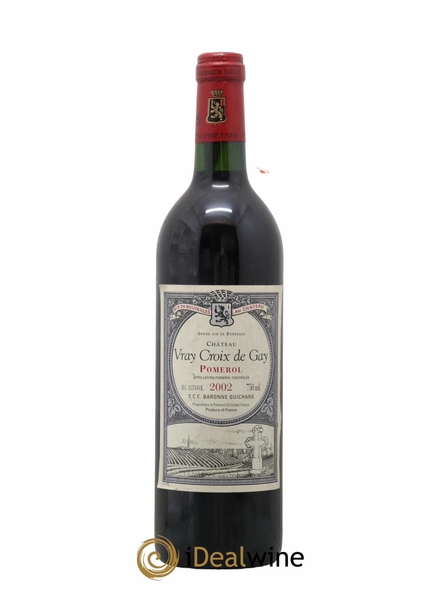 Château Vray Croix de Gay 2002 - Lot de 1 bouteille - 0