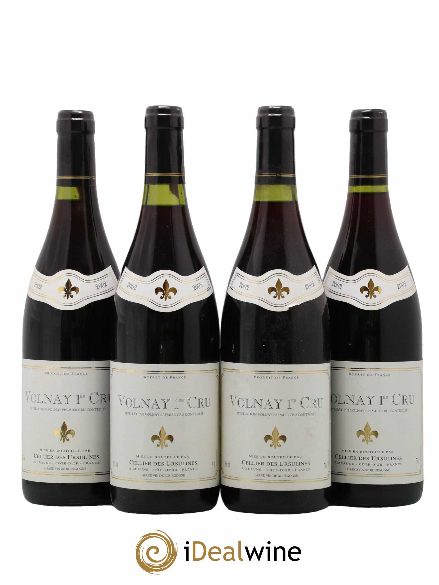 Volnay 1er Cru Cellier des Ursulines 2002 - Lot de 4 bouteilles - 0