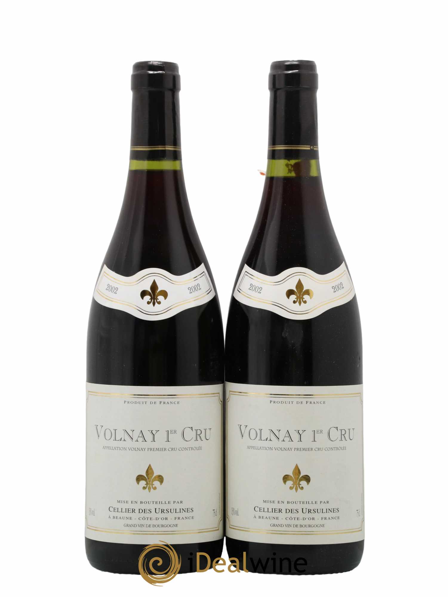 Volnay 1er Cru Cellier des Ursulines 2002 - Lot de 2 bouteilles - 0
