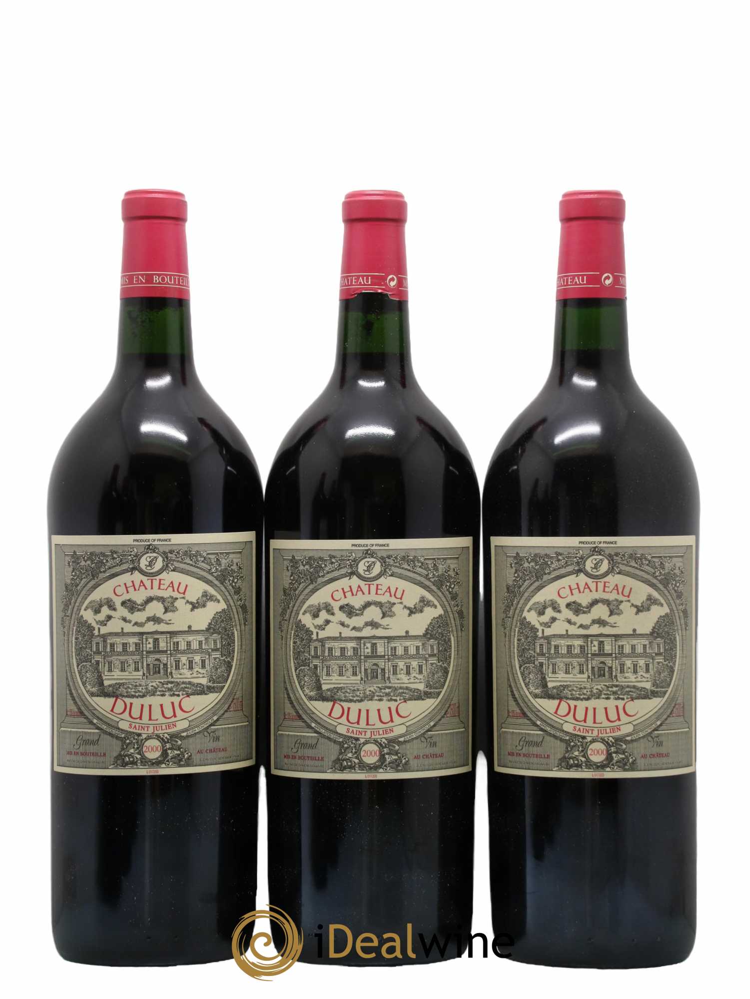 Duluc de Branaire Second Vin 2000 - Lot de 6 magnums - 1