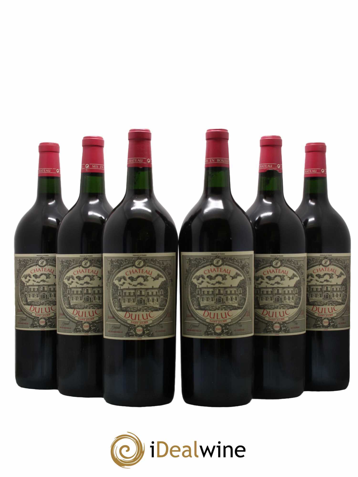 Duluc de Branaire Second Vin 2000 - Lot de 6 magnums - 0
