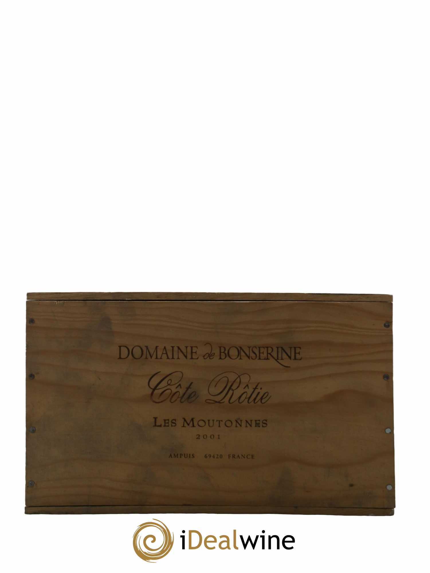 Côte-Rôtie Les Moutonnes Domaine de Bonserine 2001 - Lot de 6 bouteilles - 3