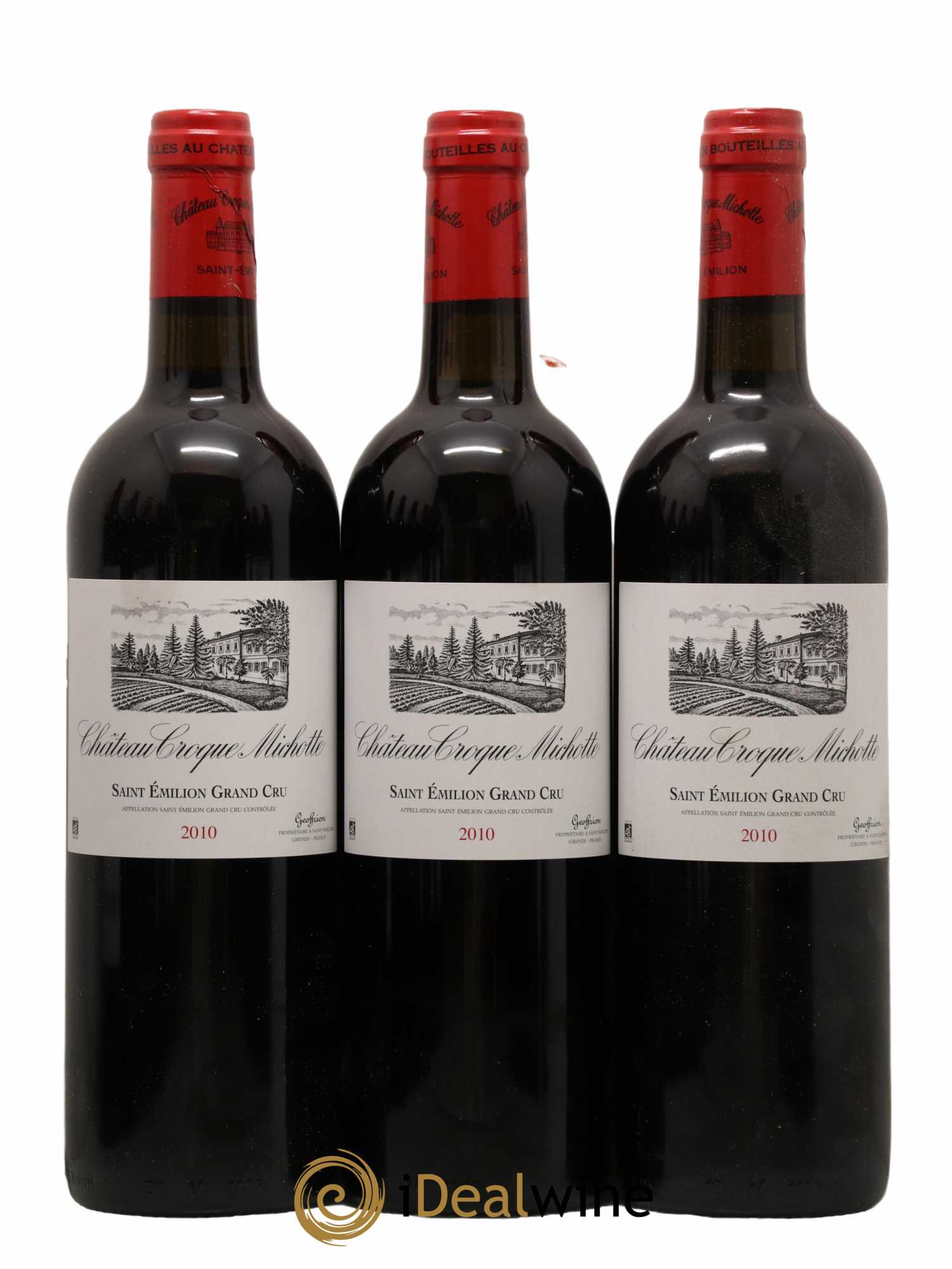 Château Croque Michotte 2010 - Lot de 12 bouteilles - 2