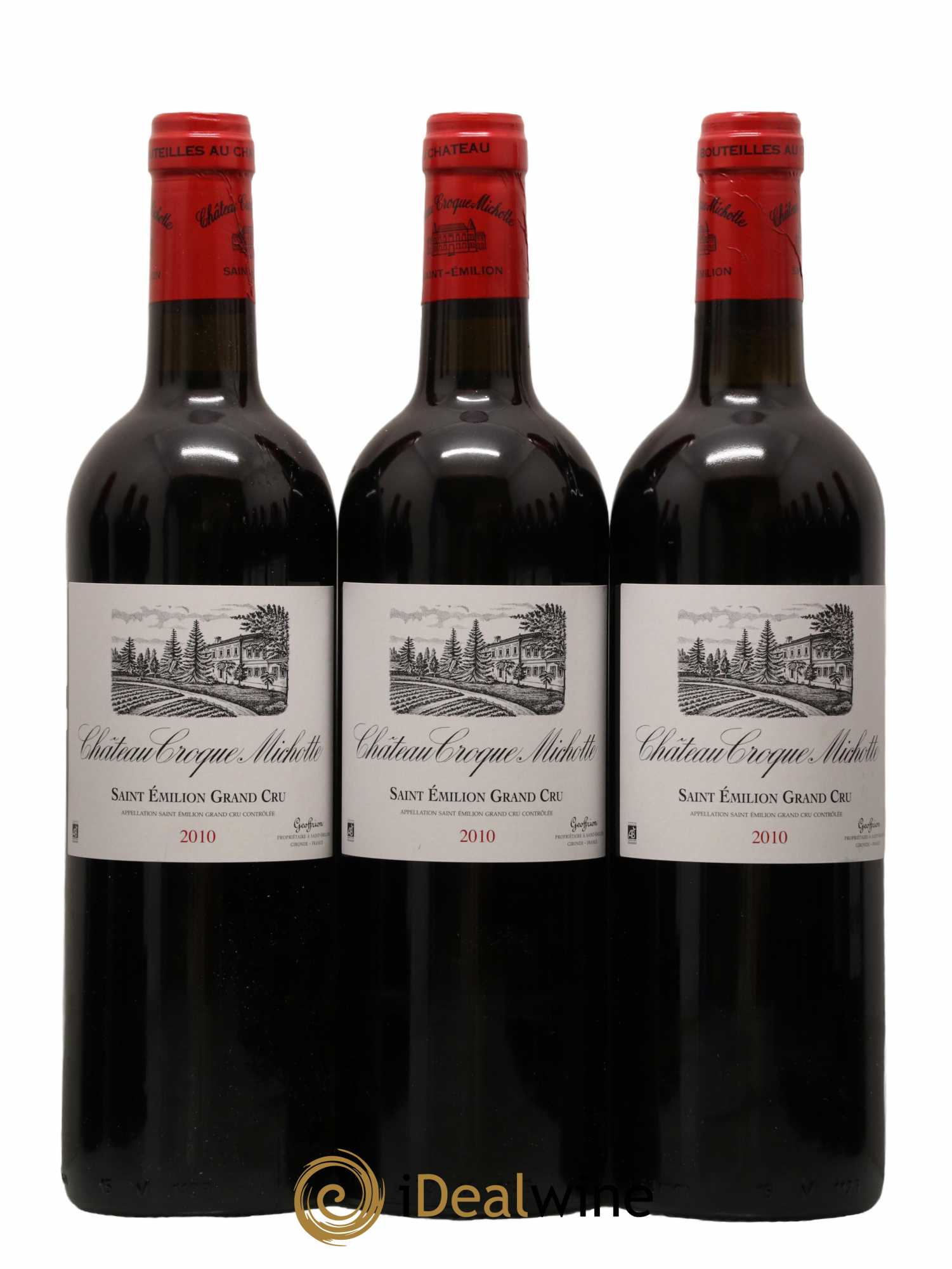 Château Croque Michotte 2010 - Lot de 12 bouteilles - 4