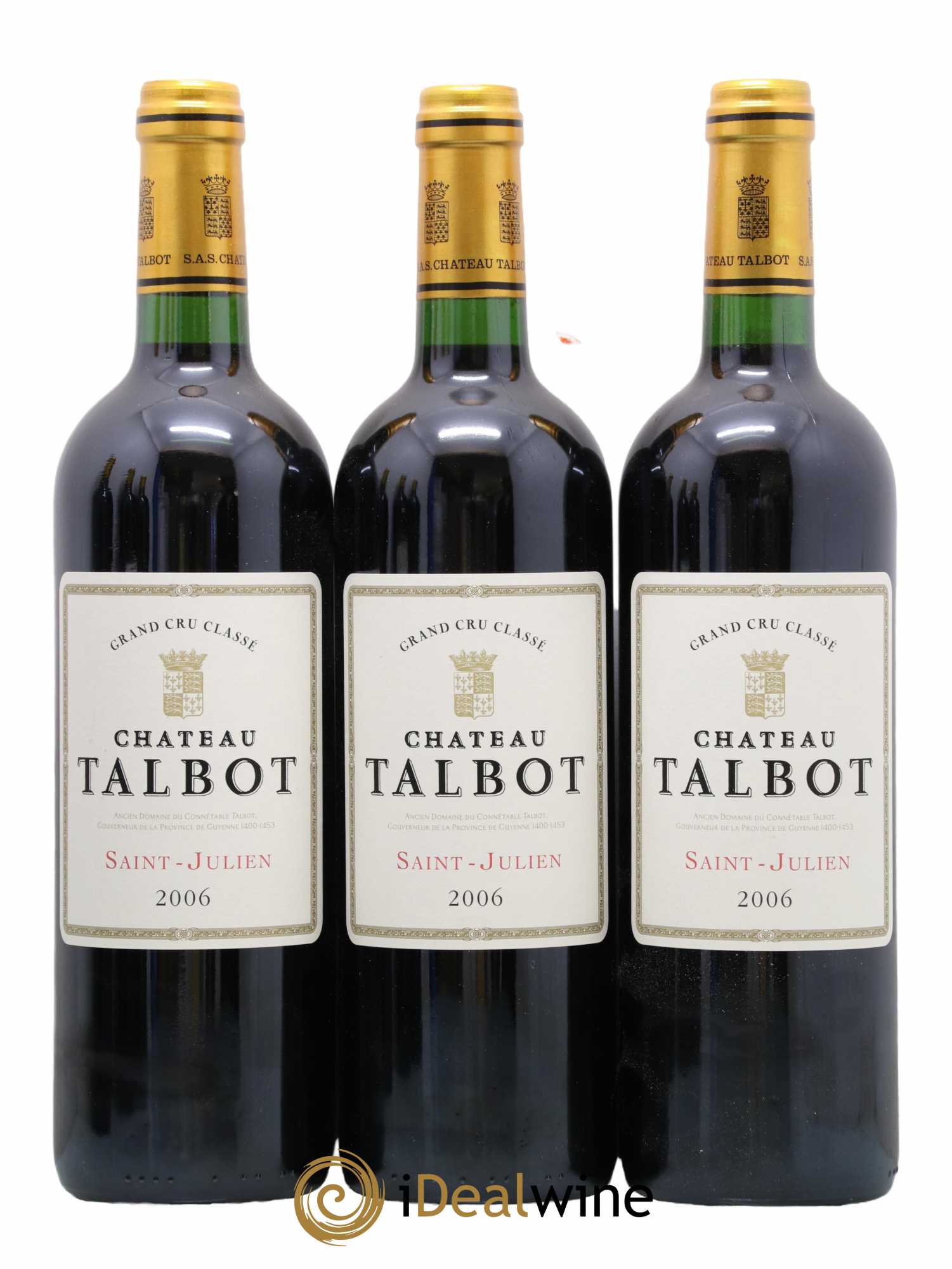 Château Talbot 4ème Grand Cru Classé 2006 - Lot de 12 bouteilles - 3