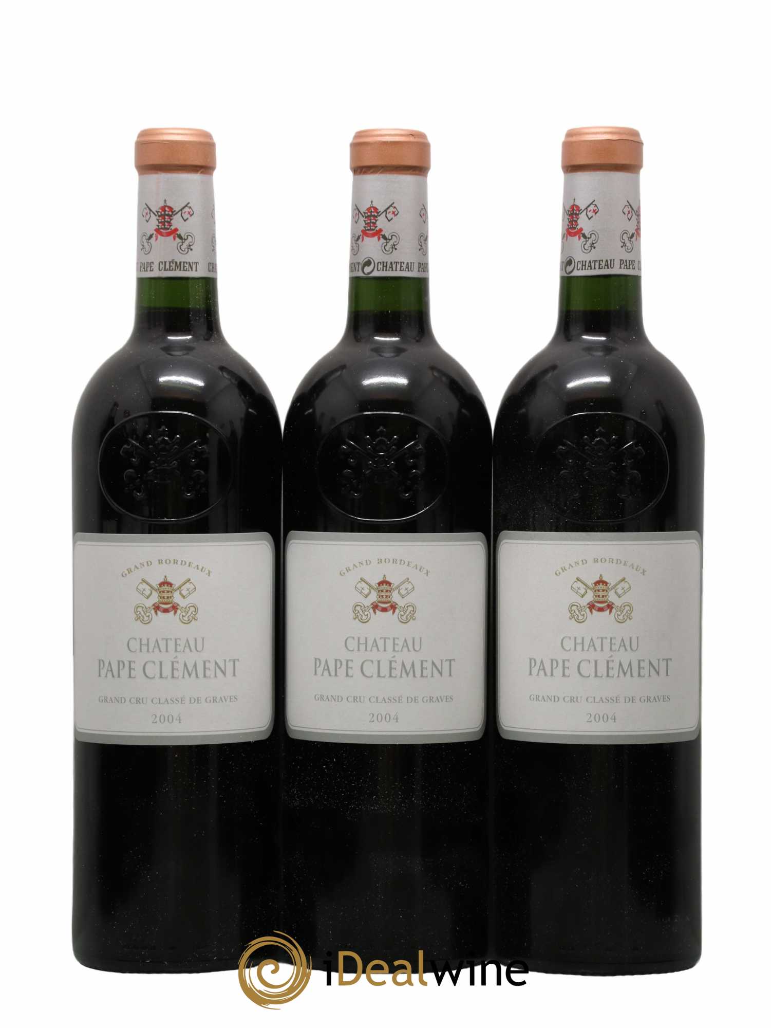 Château Pape Clément Cru Classé de Graves 2004 - Lot de 12 bouteilles - 1