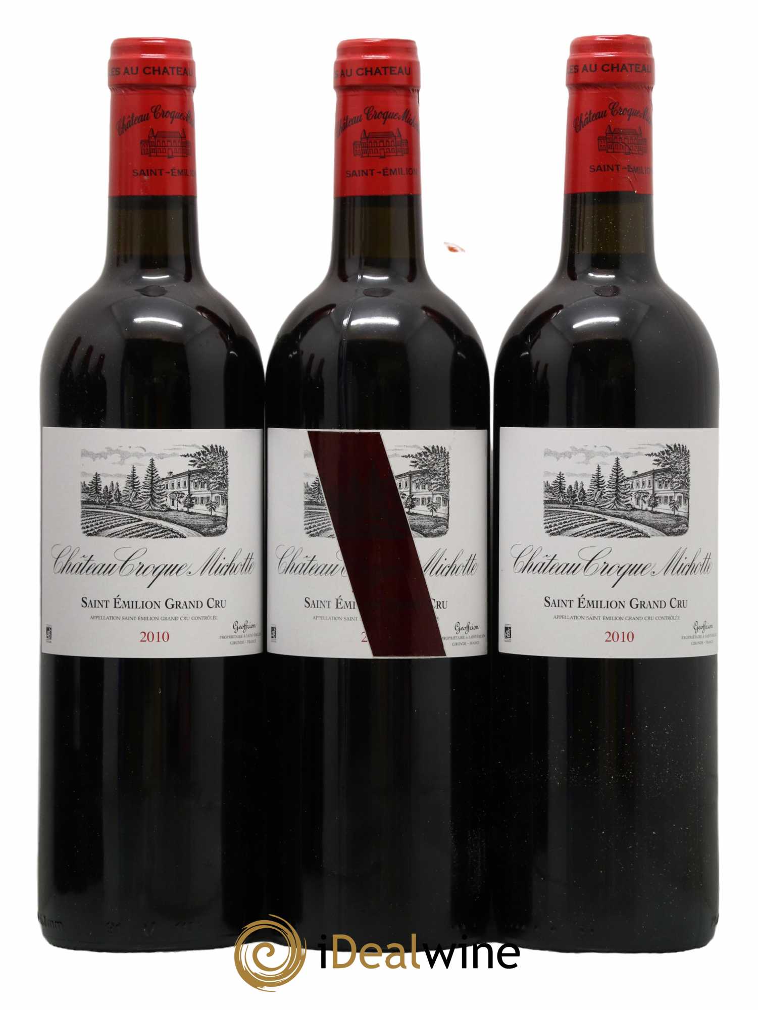 Château Croque Michotte 2010 - Lot de 12 bouteilles - 3