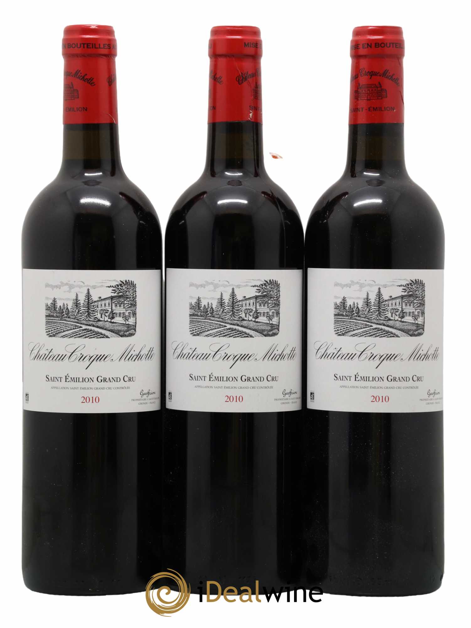 Château Croque Michotte 2010 - Lot de 12 bouteilles - 4