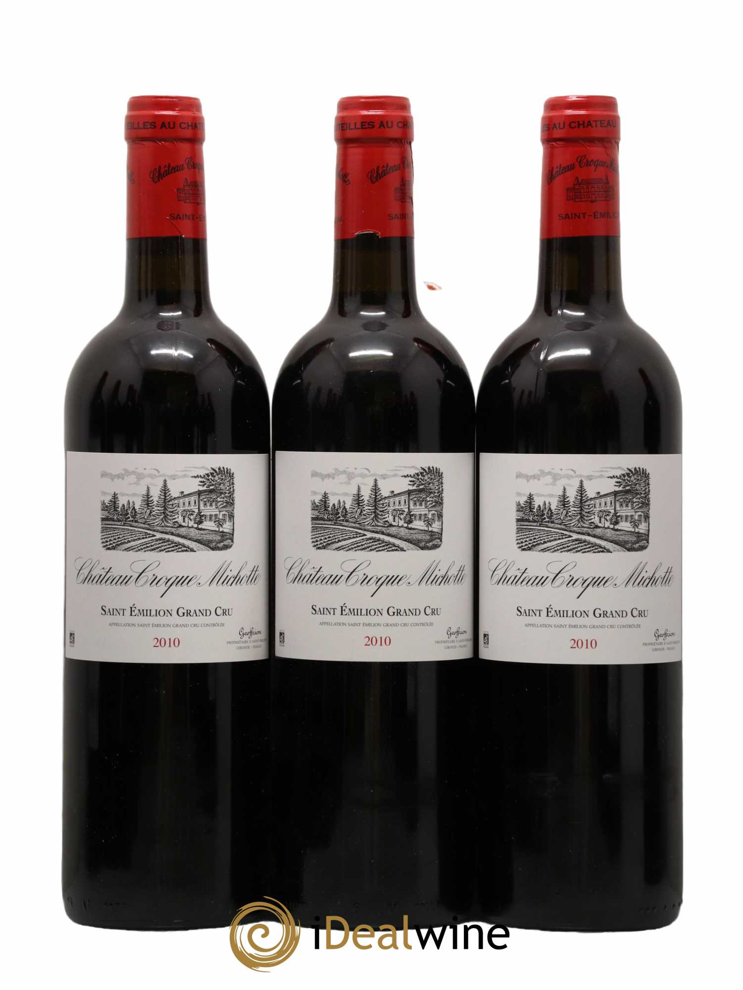 Château Croque Michotte 2010 - Lot de 12 bouteilles - 2
