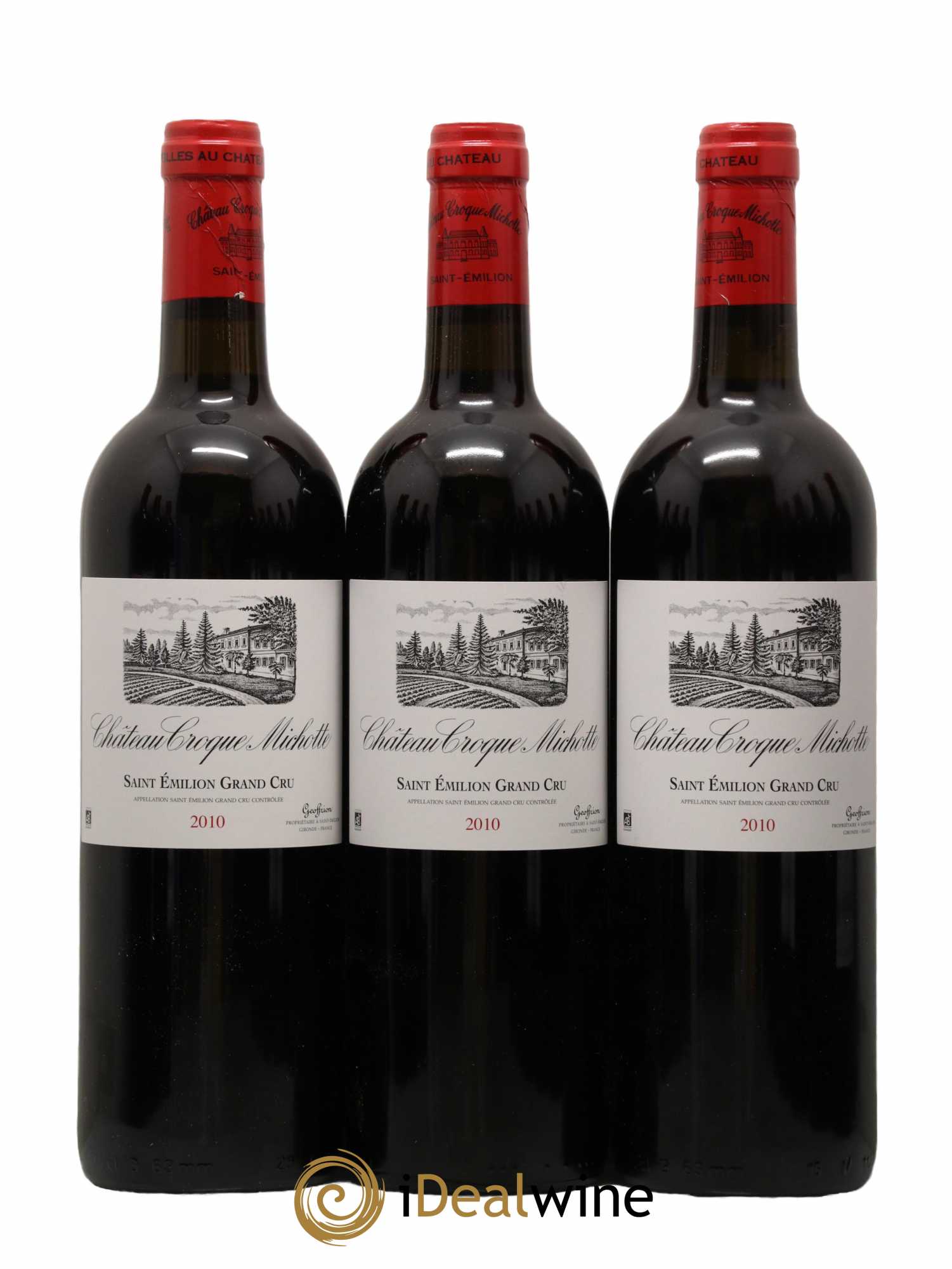 Château Croque Michotte 2010 - Lot de 12 bouteilles - 4