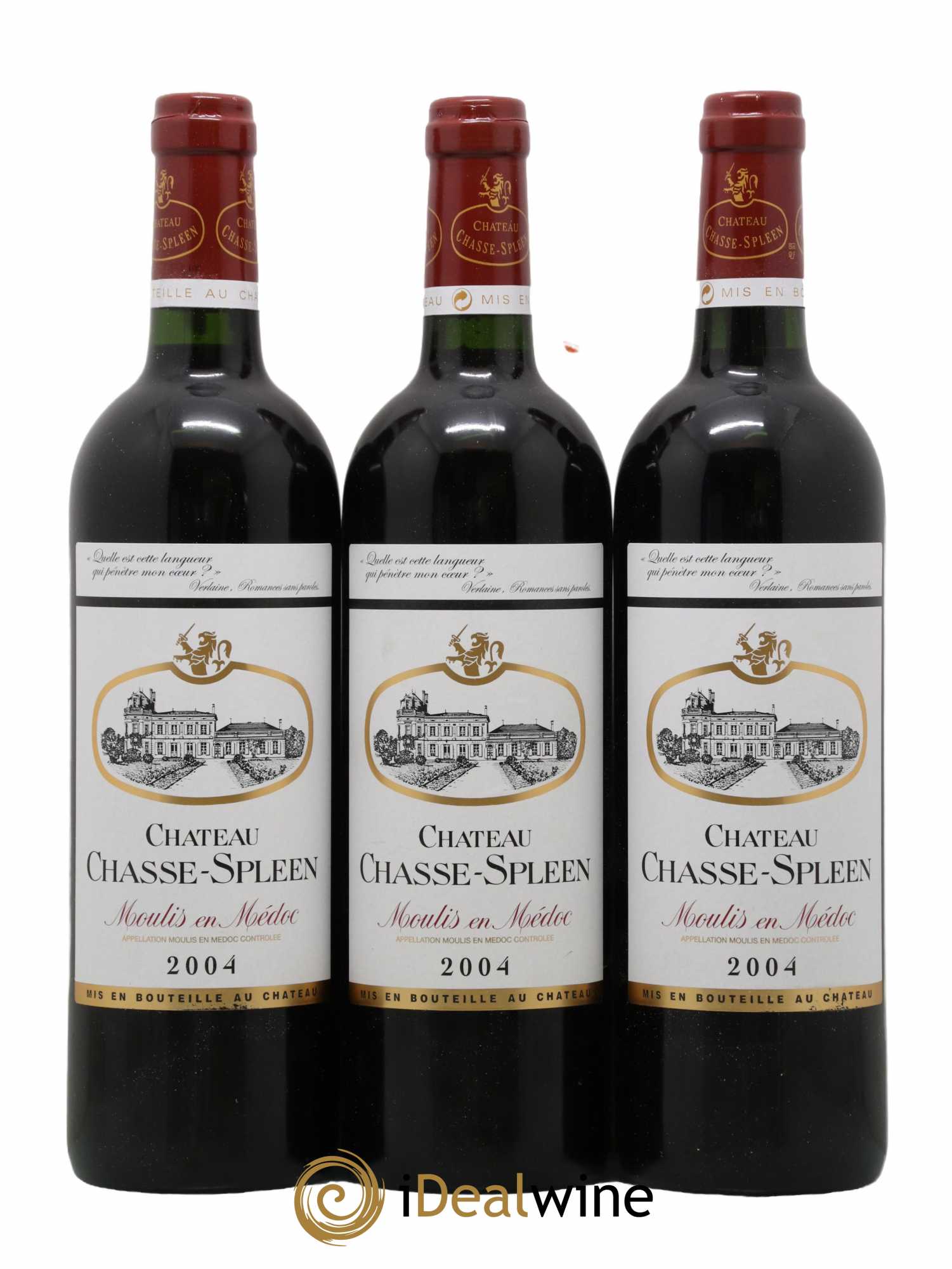 Château Chasse Spleen 2004 - Lot de 12 bouteilles - 4