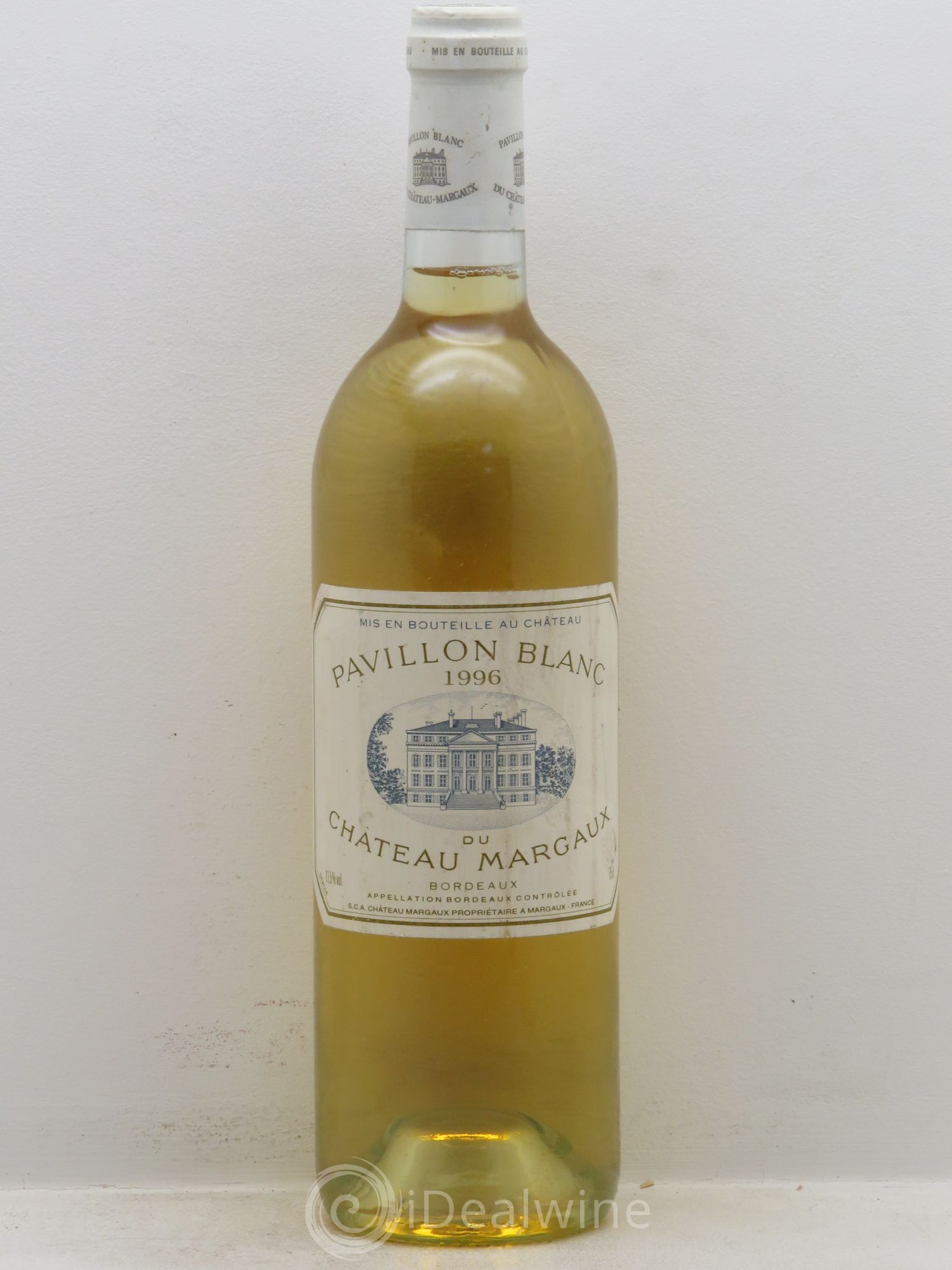 Pavillon Blanc du Château Margaux 1996 - Lot de 1 bouteille - 0