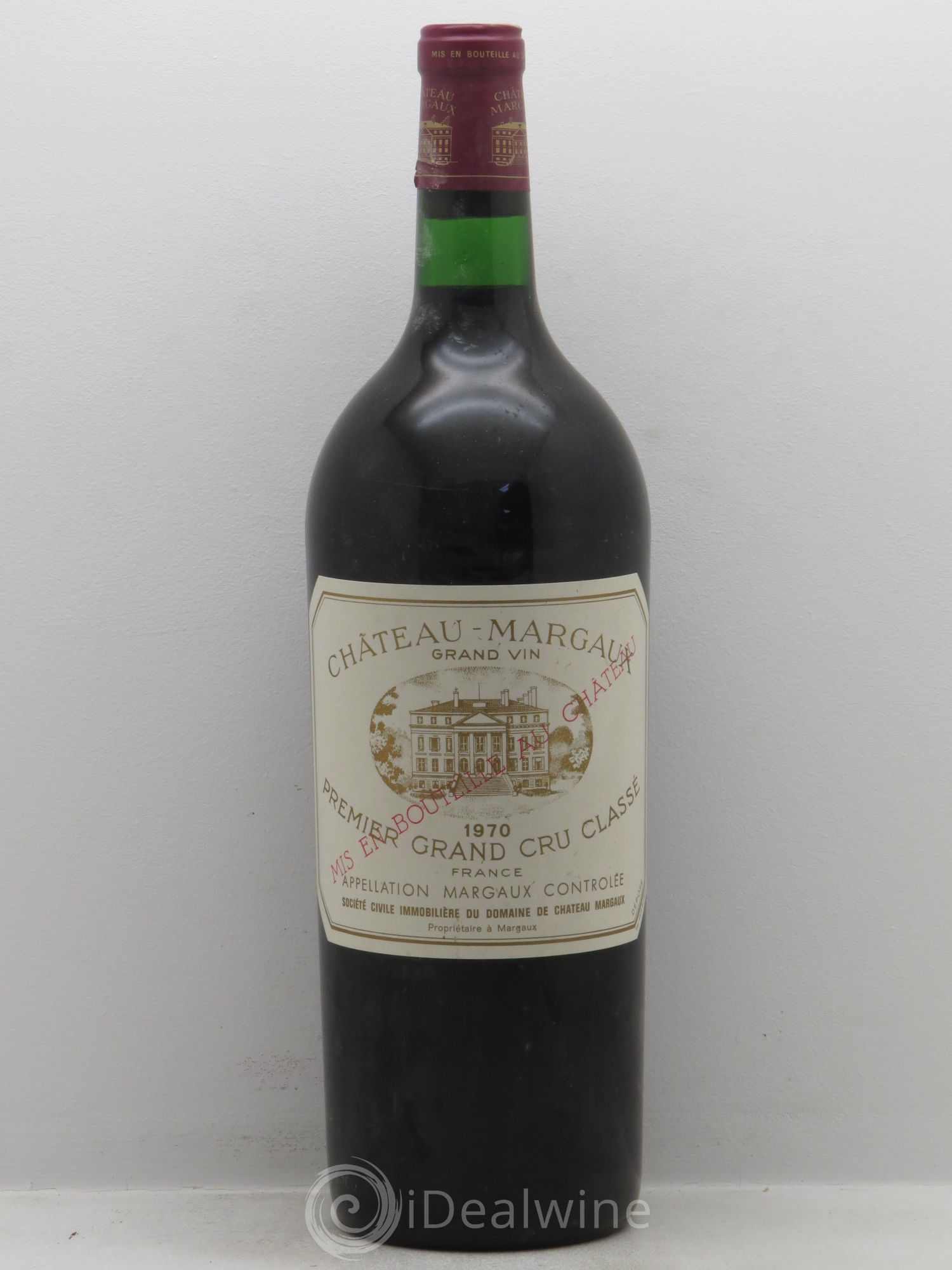 Château Margaux 1er Grand Cru Classé 1970 - Lot de 1 magnum - 0
