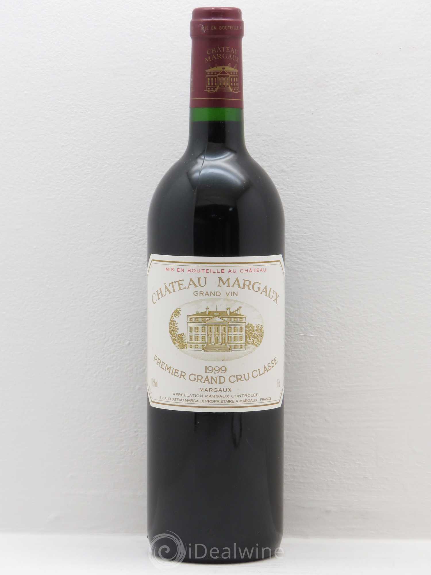Château Margaux 1er Grand Cru Classé 1999 - Lot de 1 bouteille - 0