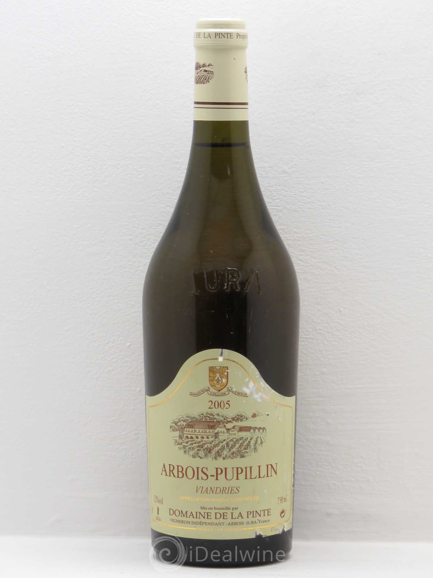 Arbois Pupillin Viandries Domaine de la Pinte 2005 - Posten von 1 Flasche - 0