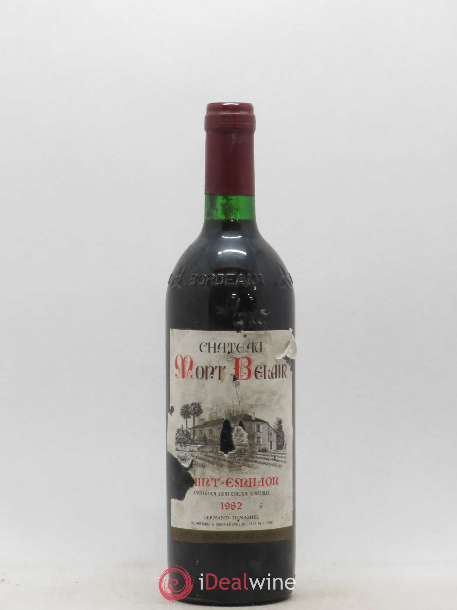 Saint-Émilion Mont Belair 1982 - Posten von 1 Flasche - 0
