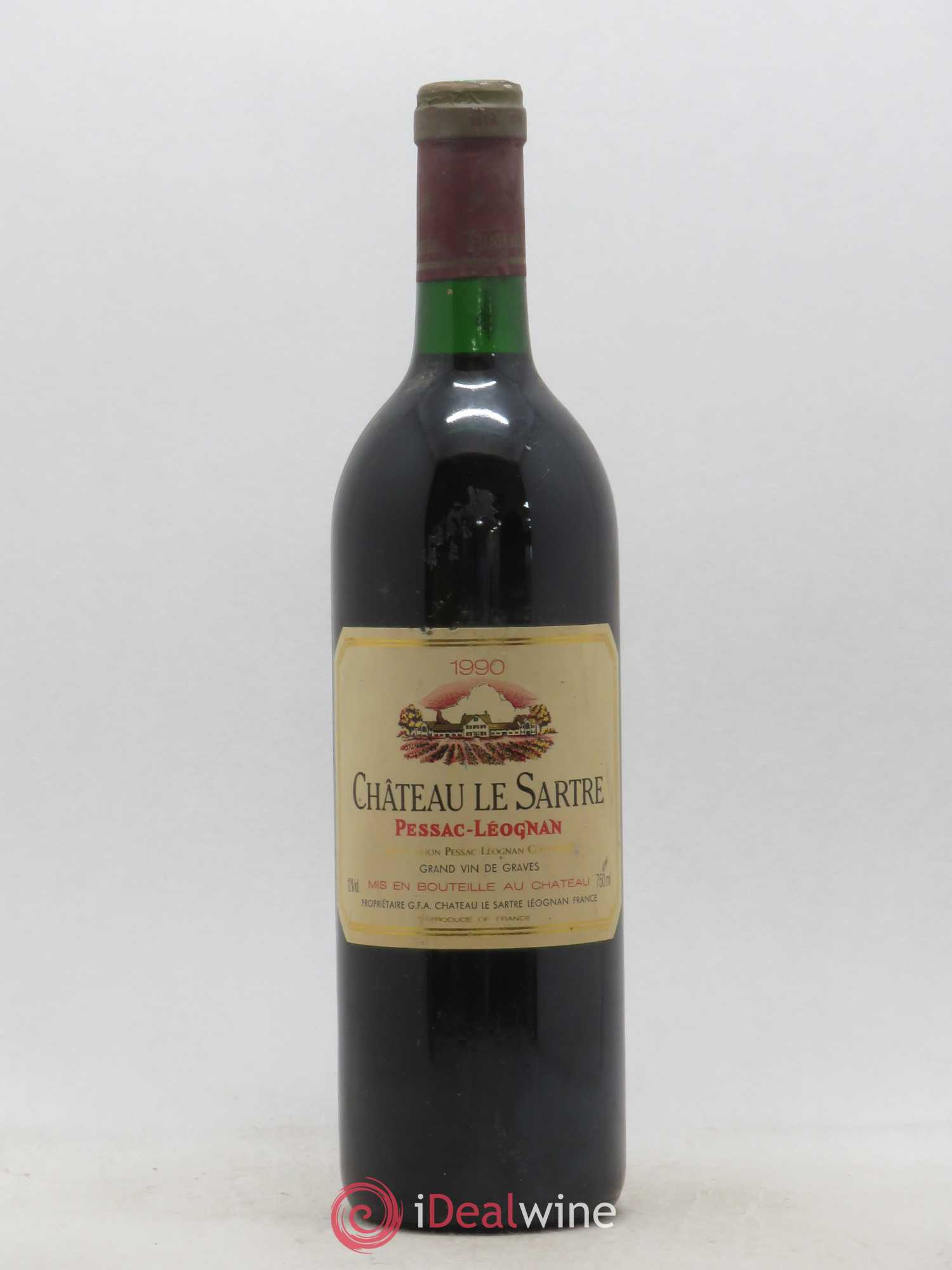 Château le Sartre 1990 - Lot de 1 bouteille - 0