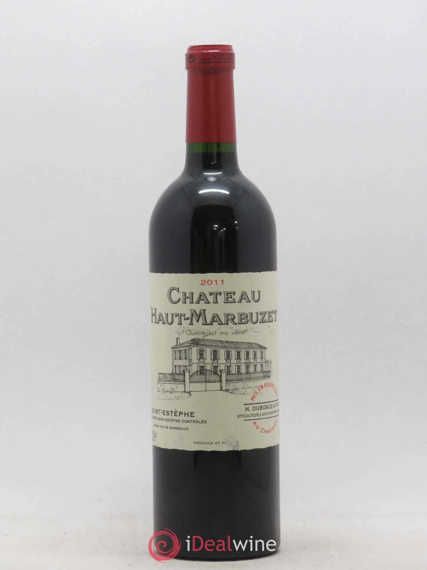 Château Haut Marbuzet 2011 - Lot de 1 bouteille - 0