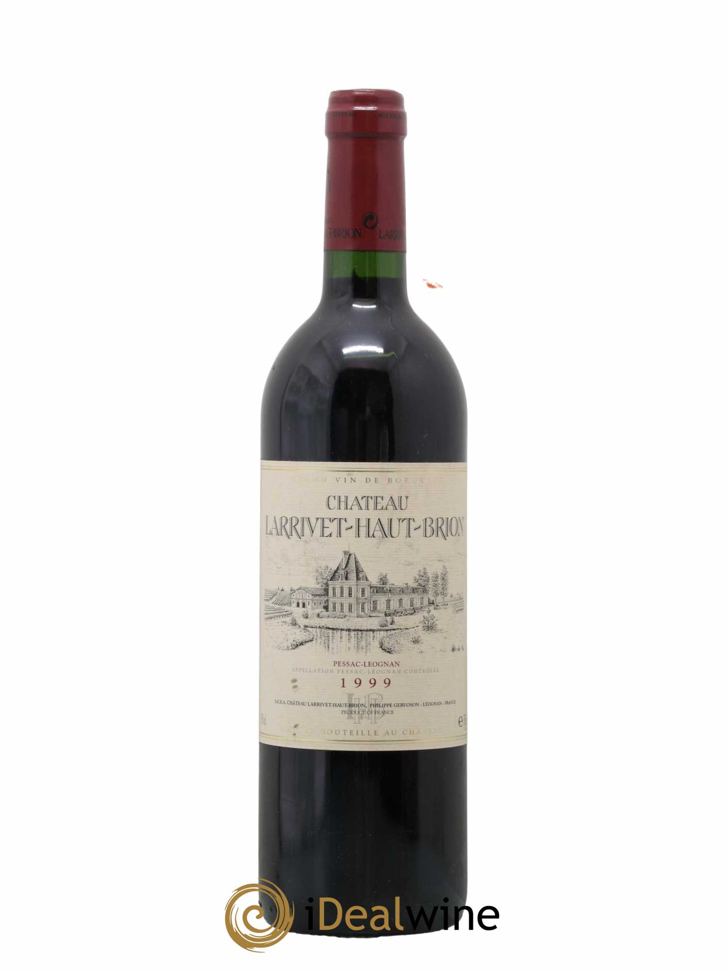Château Larrivet Haut-Brion 1999 - Lot de 1 bouteille - 0