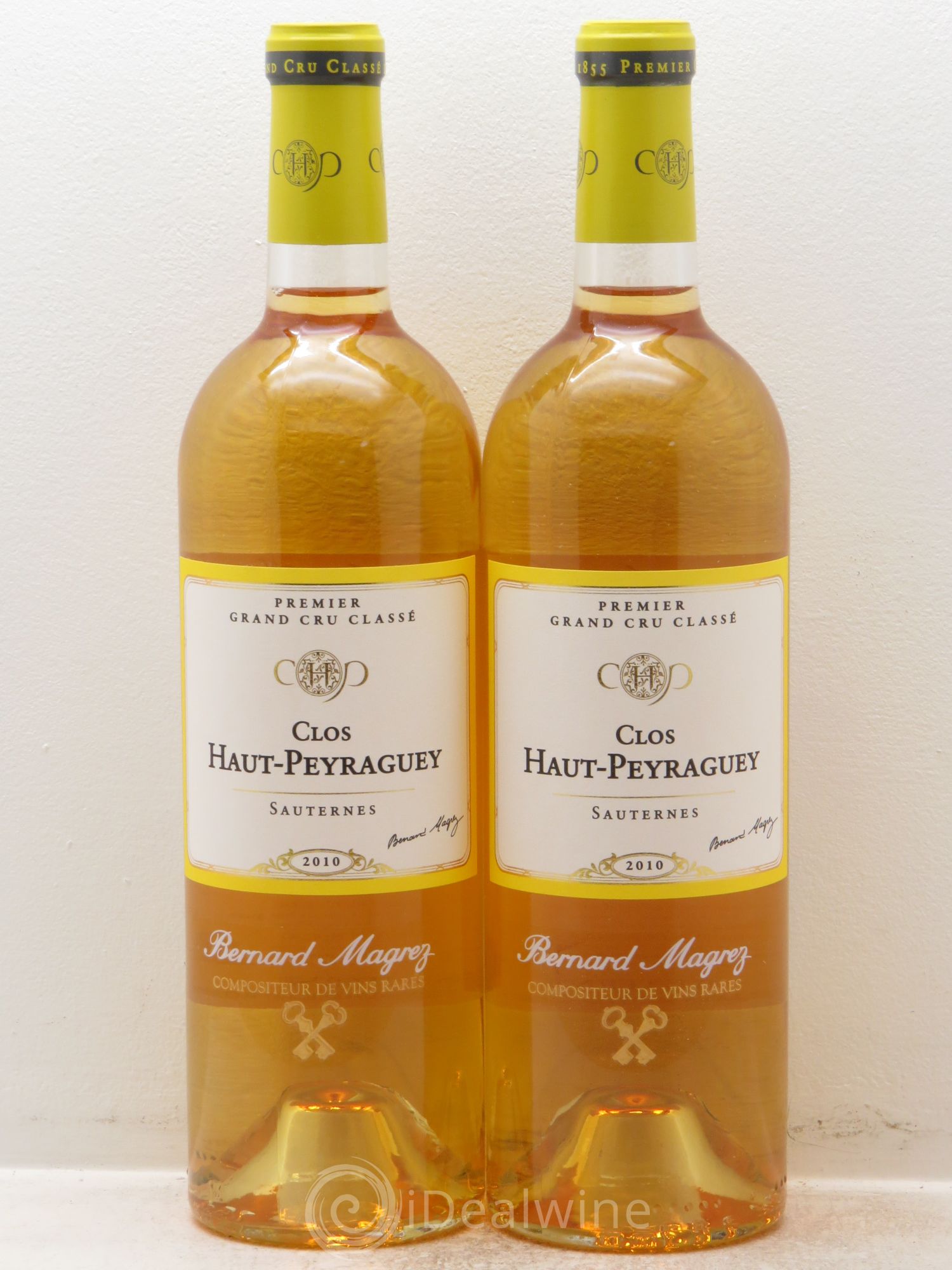 Clos Haut-Peyraguey 1er Grand Cru Classé 2010 - Lotto di 2 bottiglie - 0