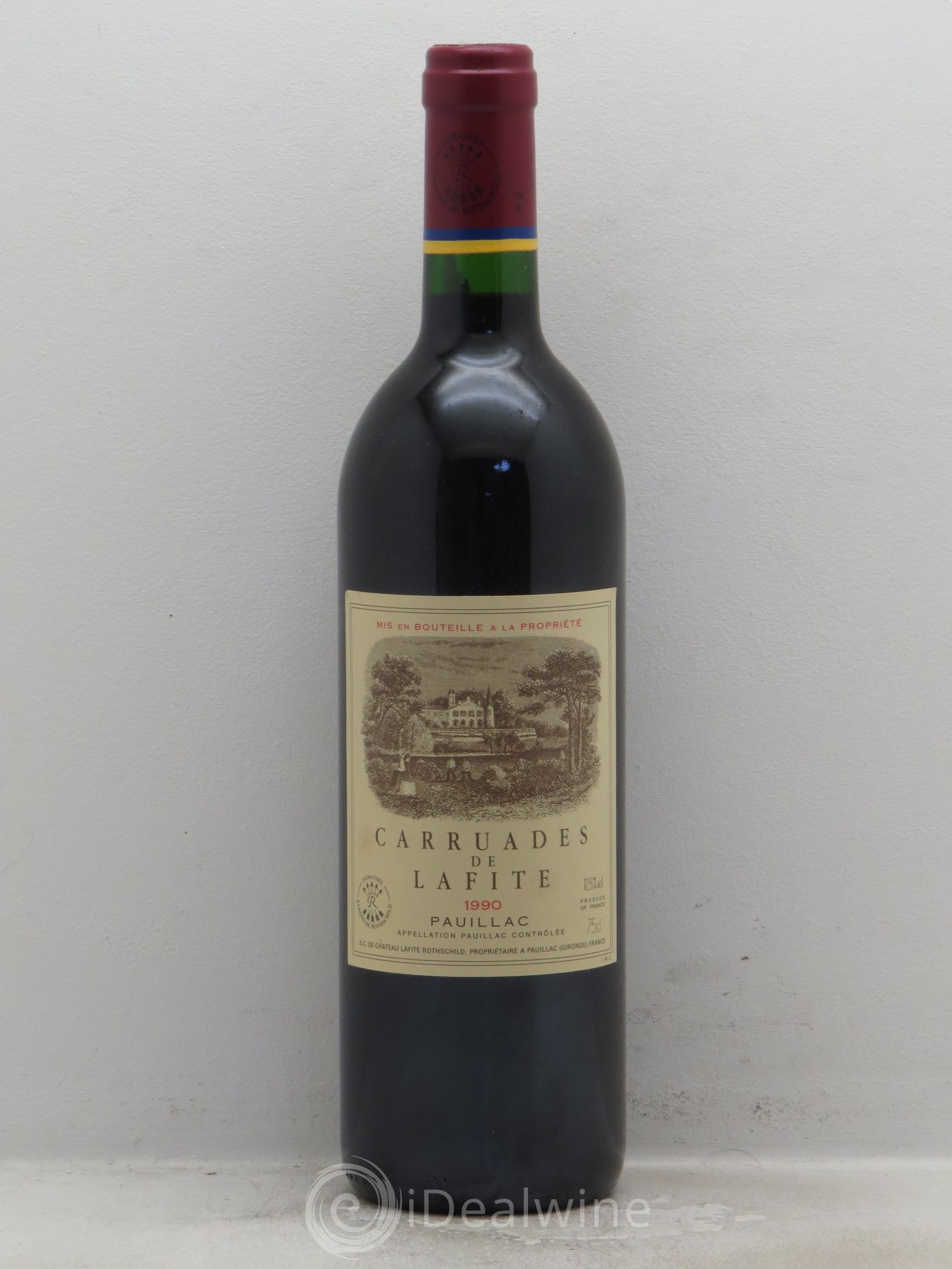 Carruades de Lafite Rothschild Second Vin 1990 - Lot de 1 bouteille - 0
