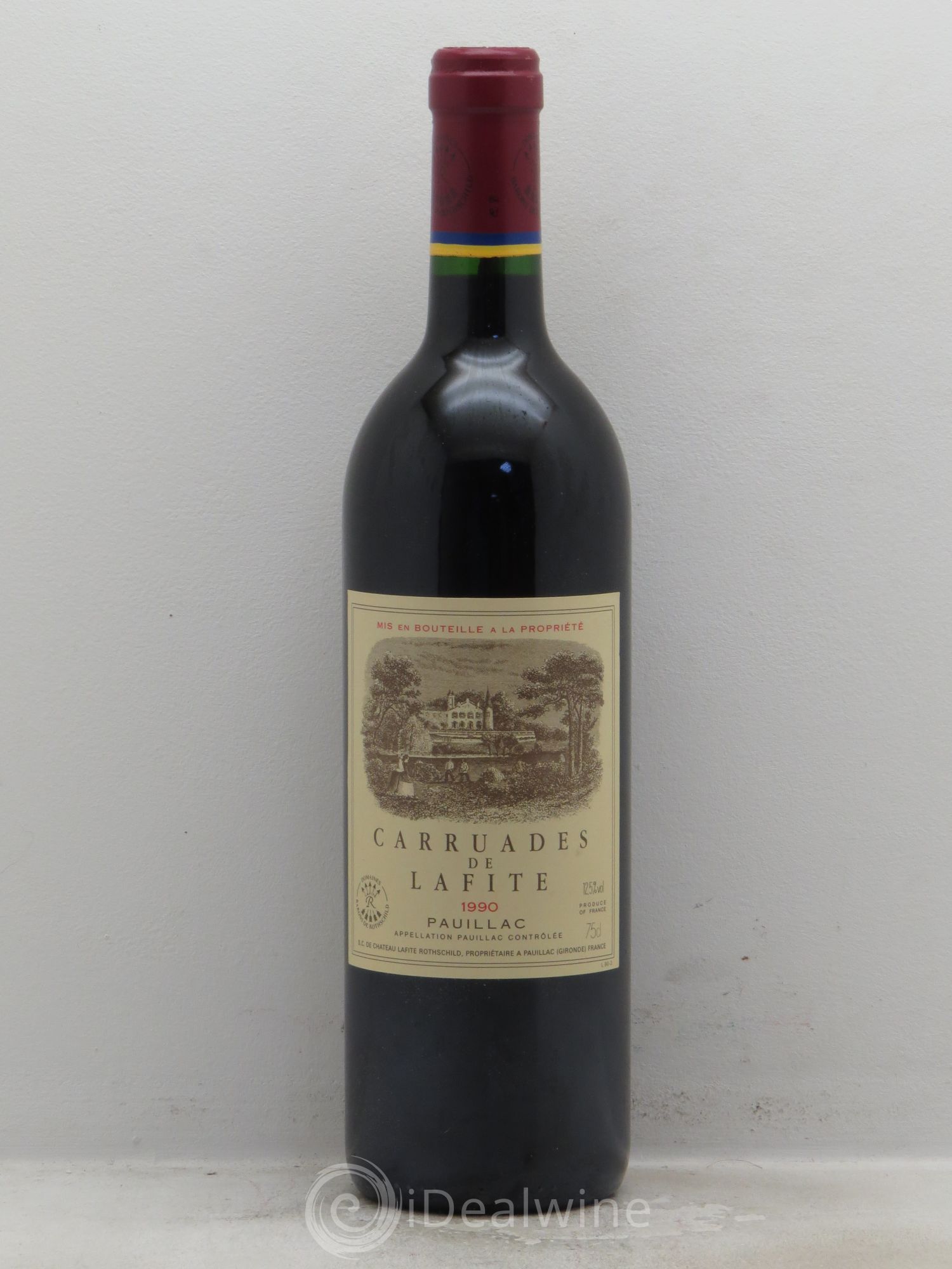 Carruades de Lafite Rothschild Second Vin 1990 - Lot de 1 bouteille - 0
