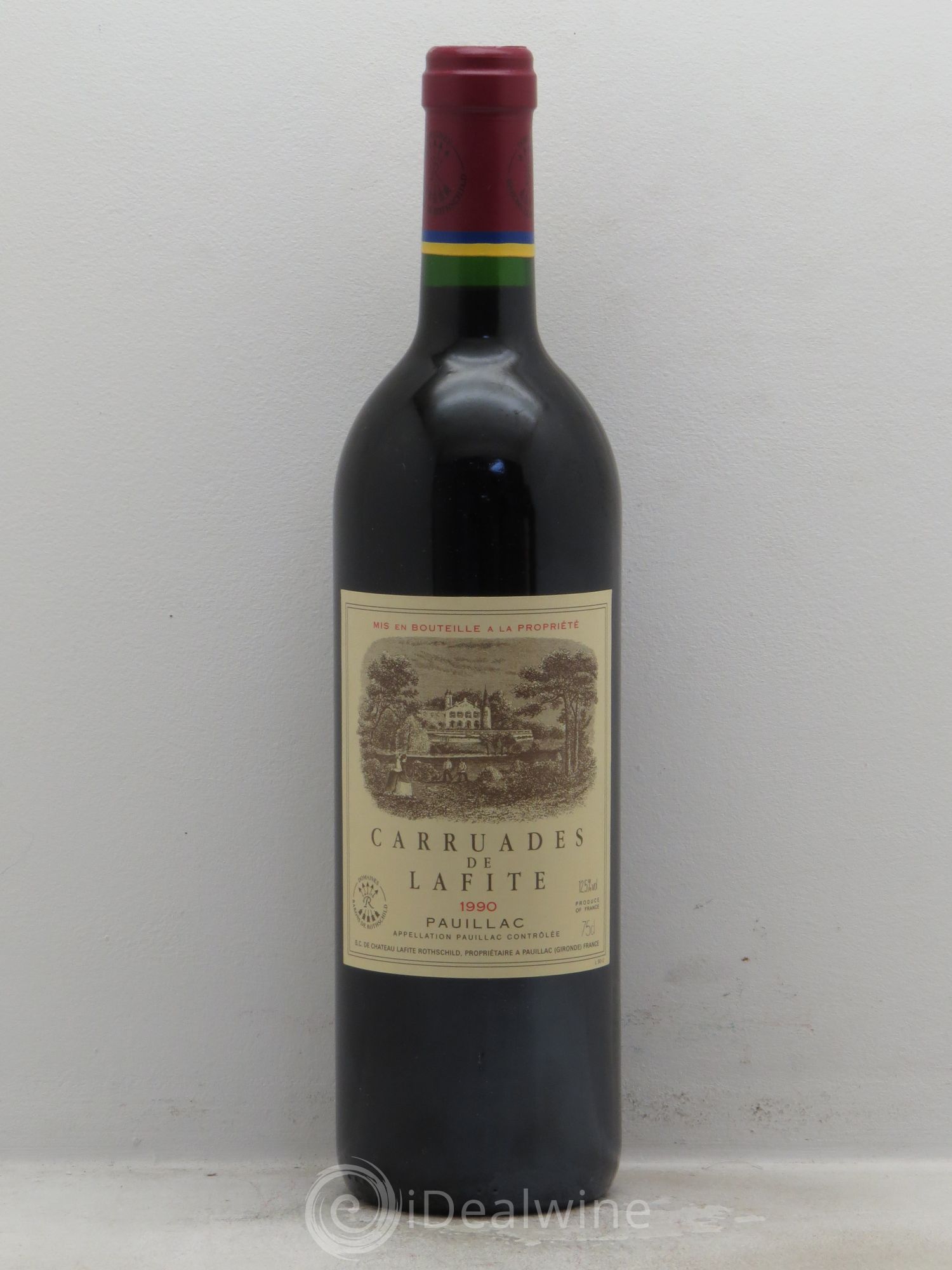 Carruades de Lafite Rothschild Second Vin 1990 - Lot de 1 bouteille - 0