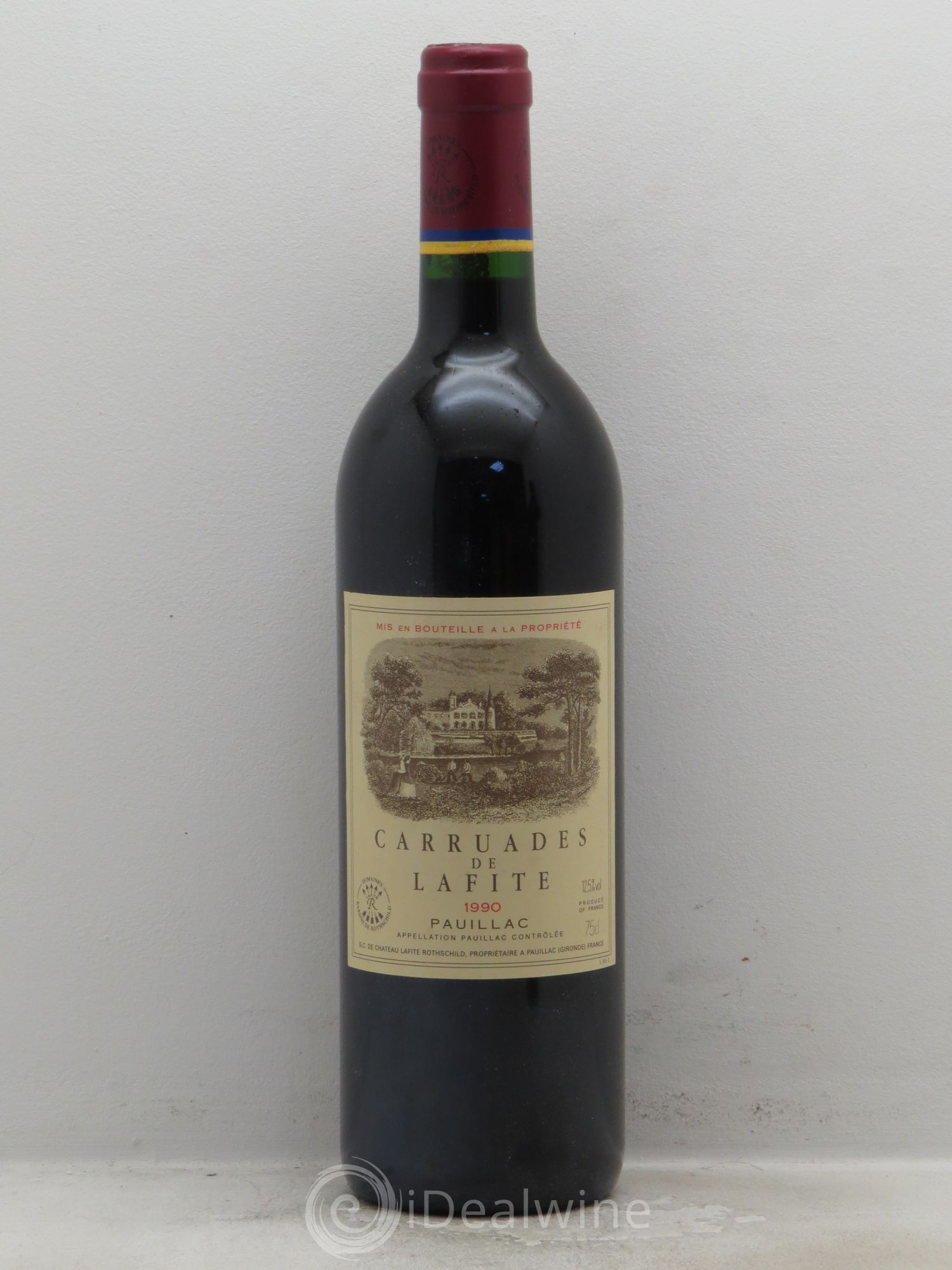 Carruades de Lafite Rothschild Second Vin 1990 - Lot de 1 bouteille - 0
