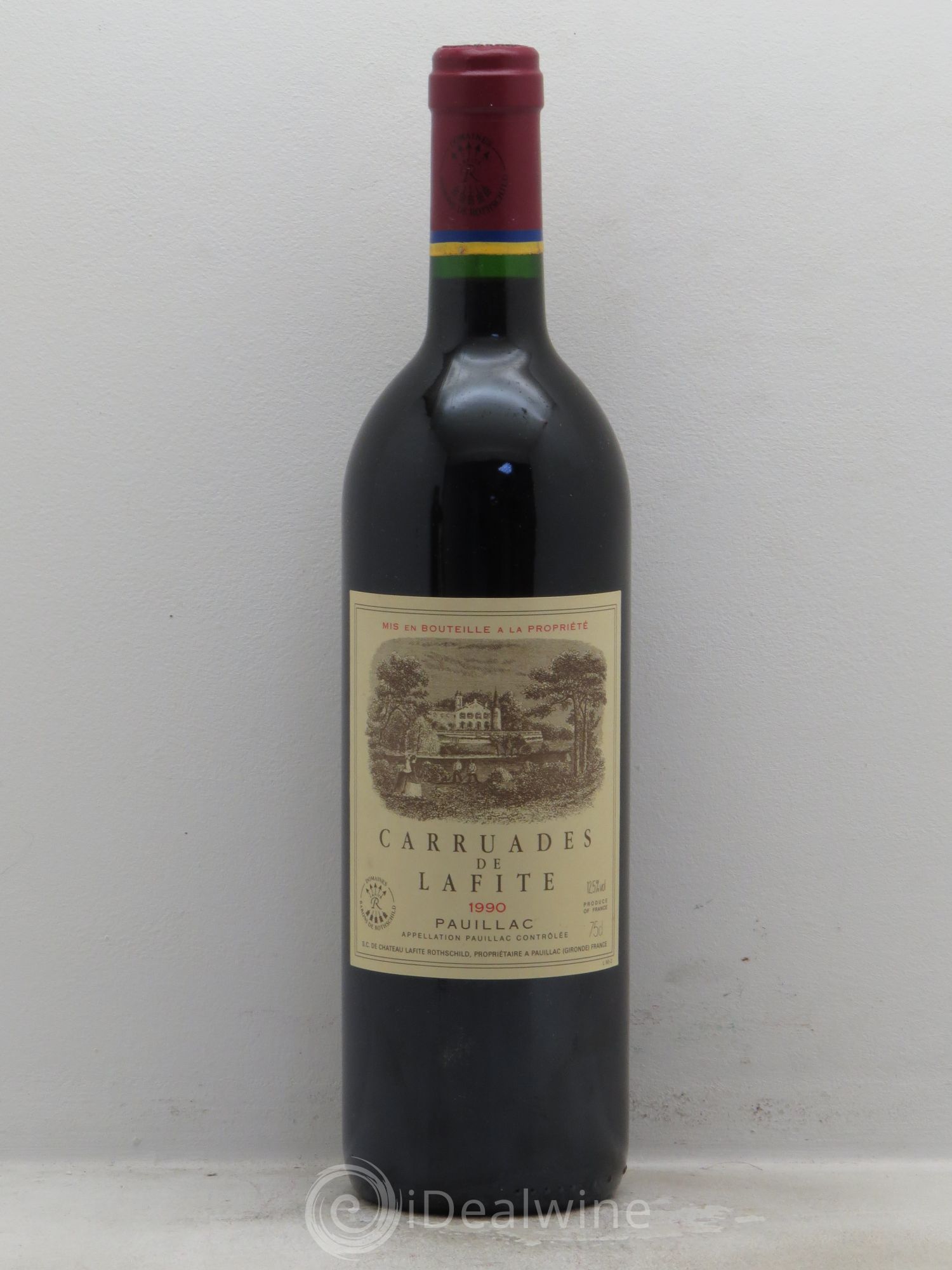 Carruades de Lafite Rothschild Second Vin 1990 - Lot de 1 bouteille - 0