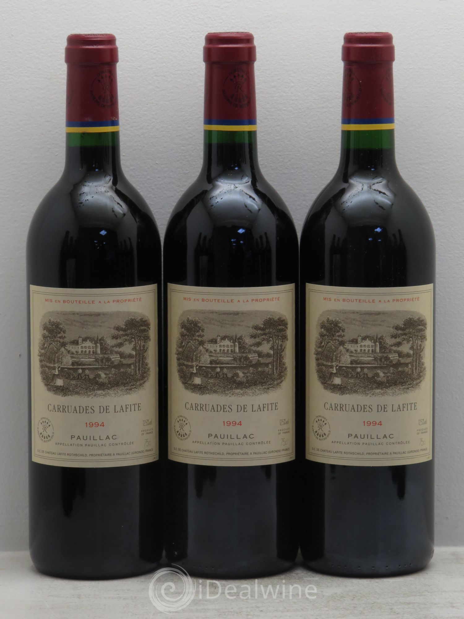 Carruades de Lafite Rothschild Second Vin 1994 - Lot de 12 bouteilles - 1