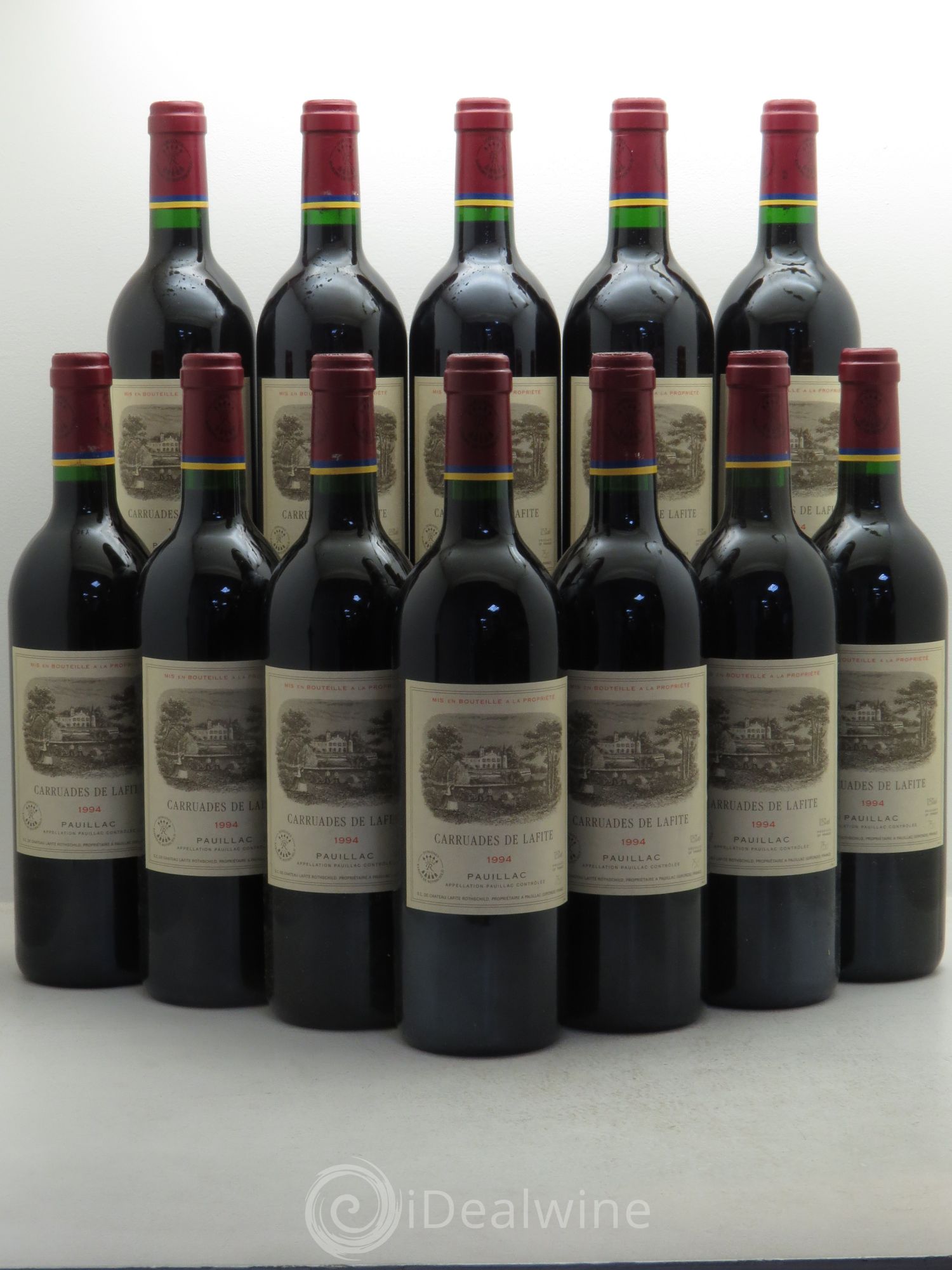 Carruades de Lafite Rothschild Second Vin 1994 - Lot de 12 bouteilles - 0
