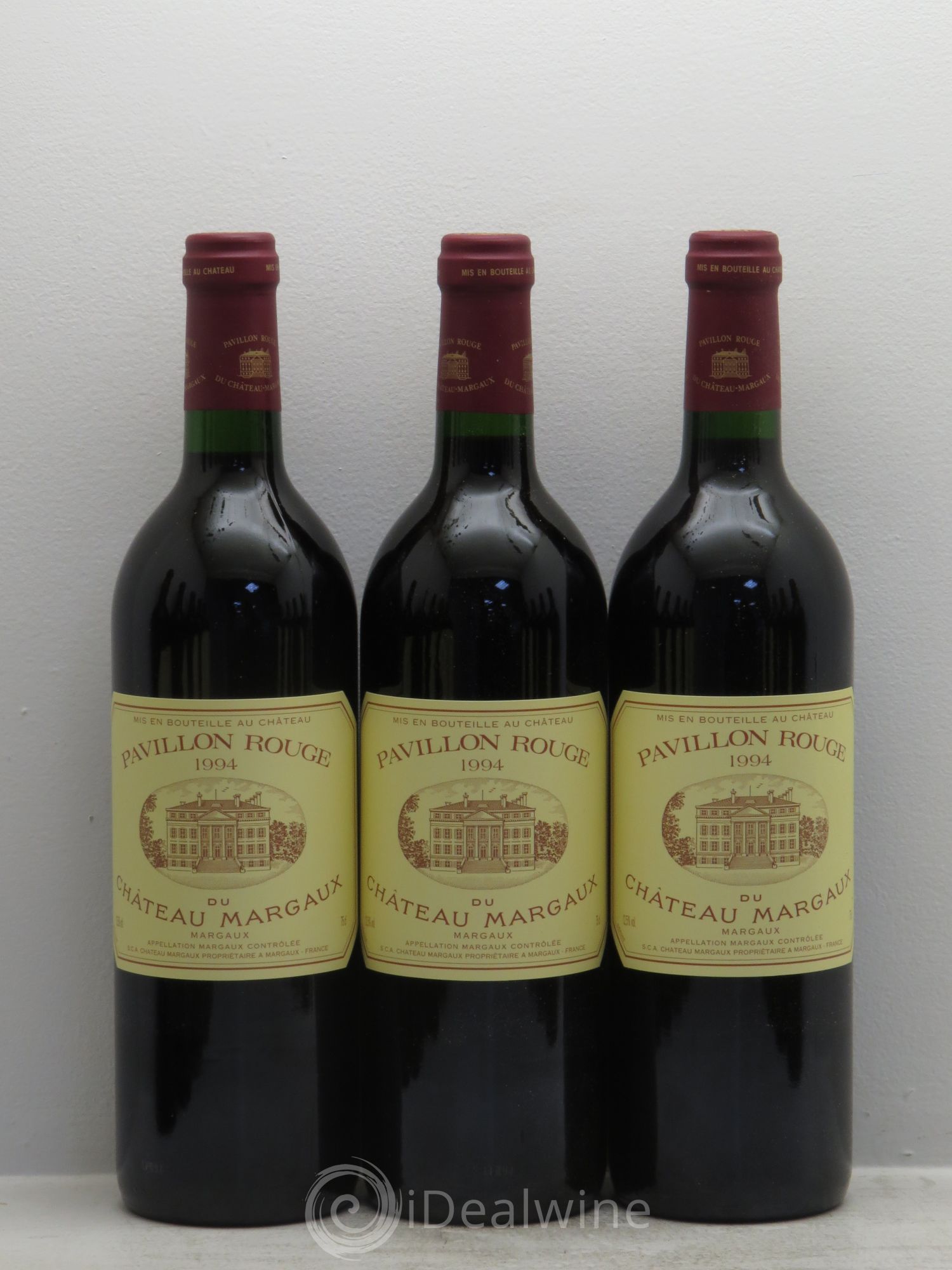 Pavillon Rouge du Château Margaux Second Vin 1994 - Lot de 12 bouteilles - 1