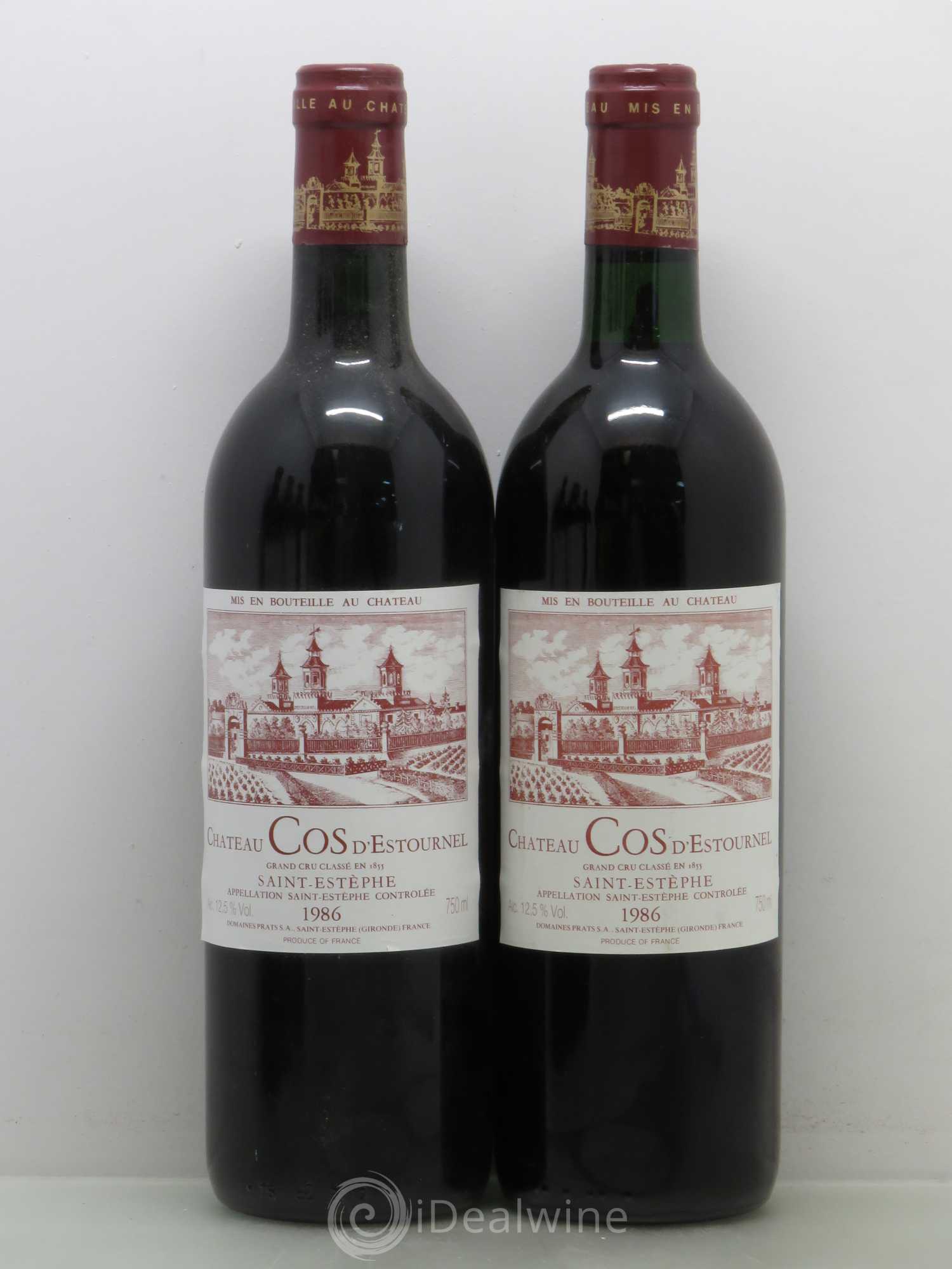 Cos d'Estournel 2ème Grand Cru Classé 1986 - Lot de 5 bouteilles - 2
