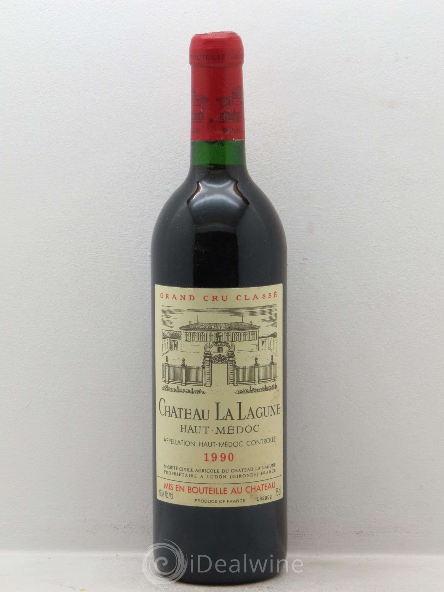 Château la Lagune 3ème Grand Cru Classé 1990 - Lot de 12 bouteilles - 0