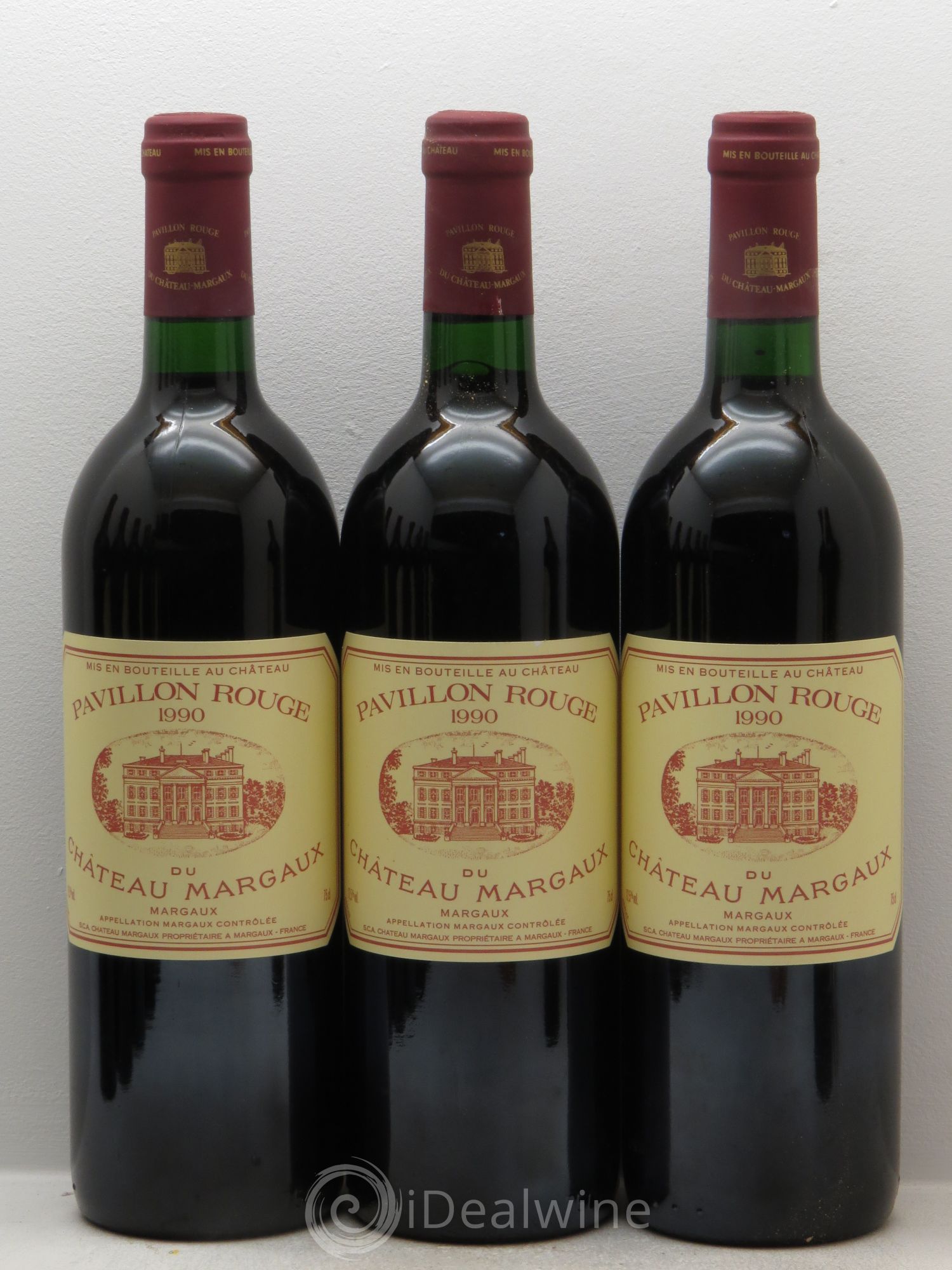 Pavillon Rouge du Château Margaux Second Vin 1990 - Lot de 12 bouteilles - 2