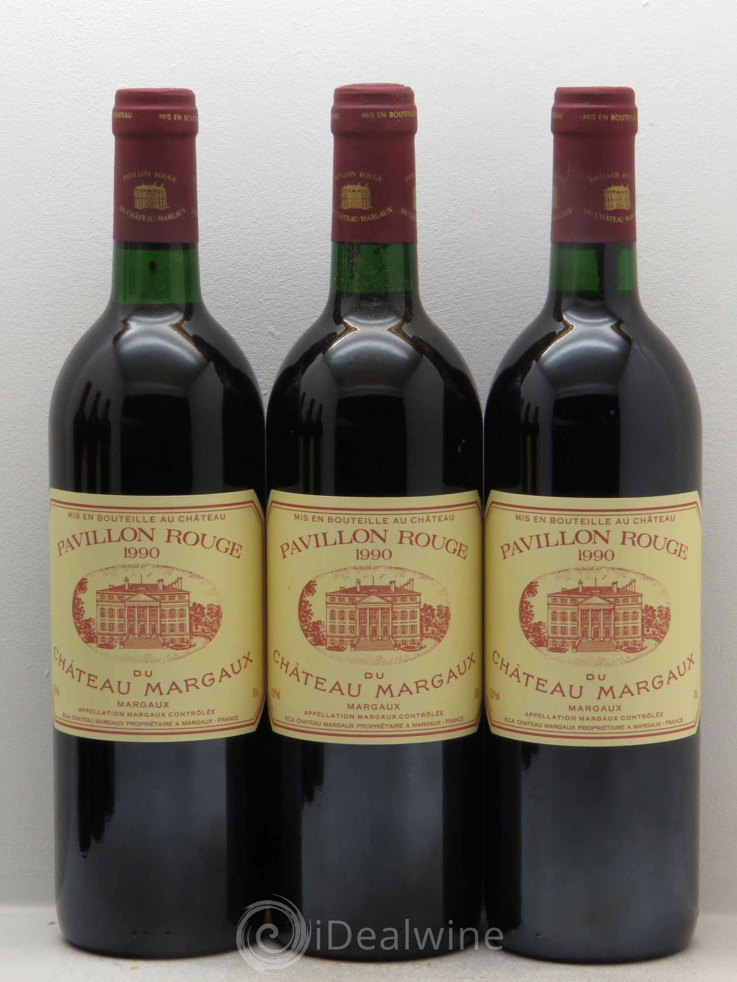Pavillon Rouge du Château Margaux Second Vin 1990 - Lot de 12 bouteilles - 3