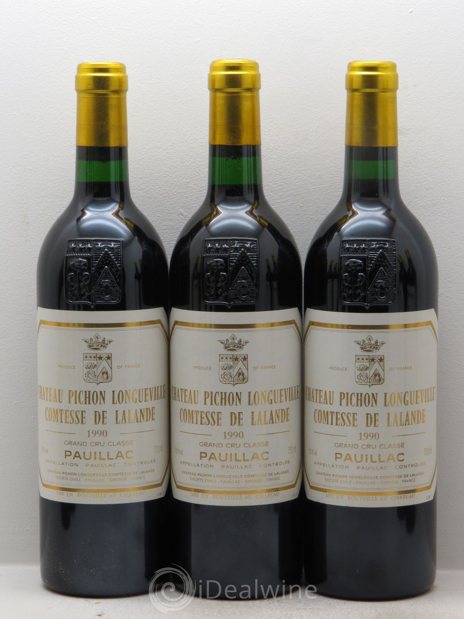 Château Pichon Longueville Comtesse de Lalande 2ème Grand Cru Classé 1990 - Lot de 12 bouteilles - 2