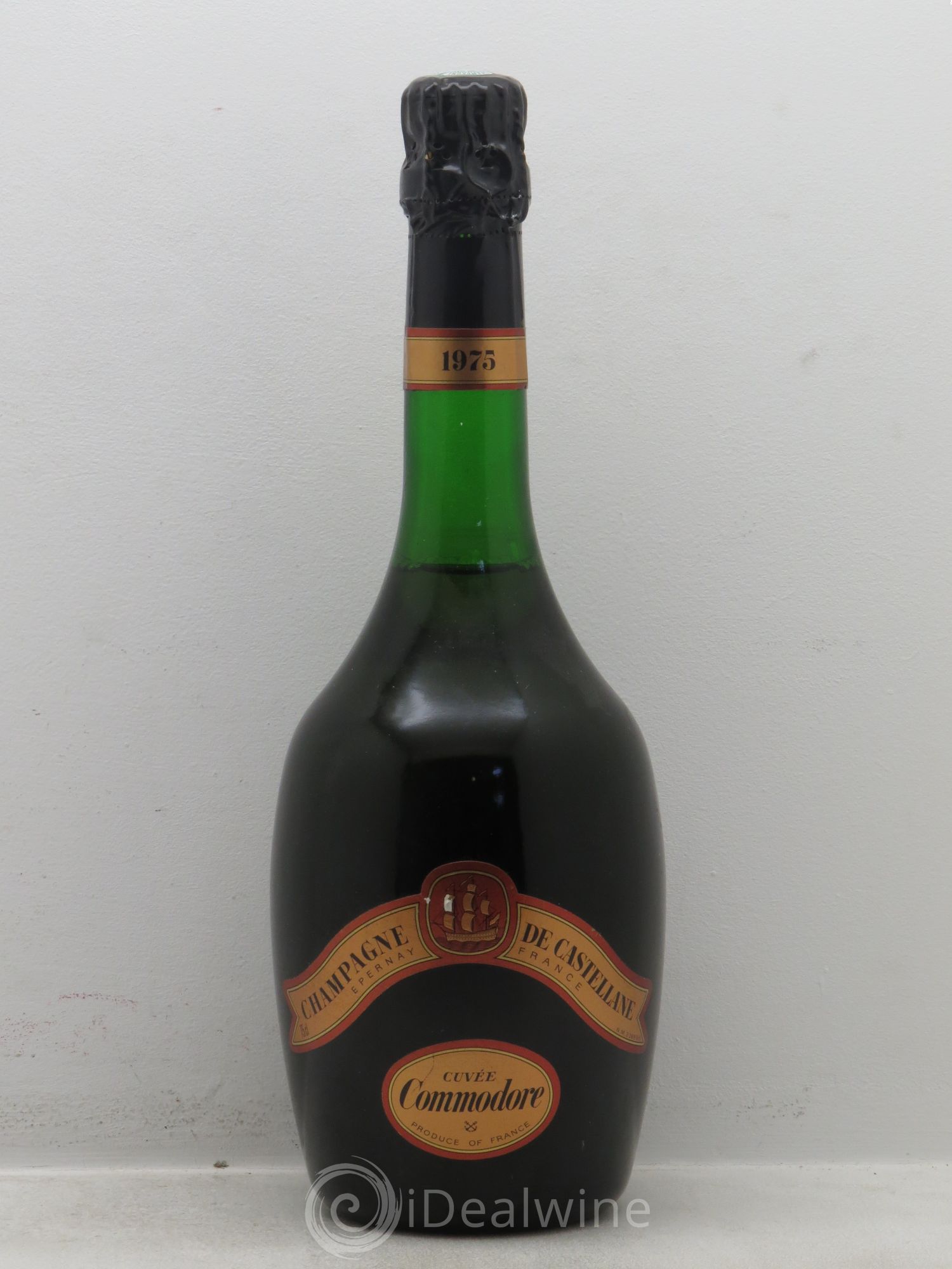 Champagne Castellane Cuvée Commodore 1975 - Lot de 1 bouteille - 0