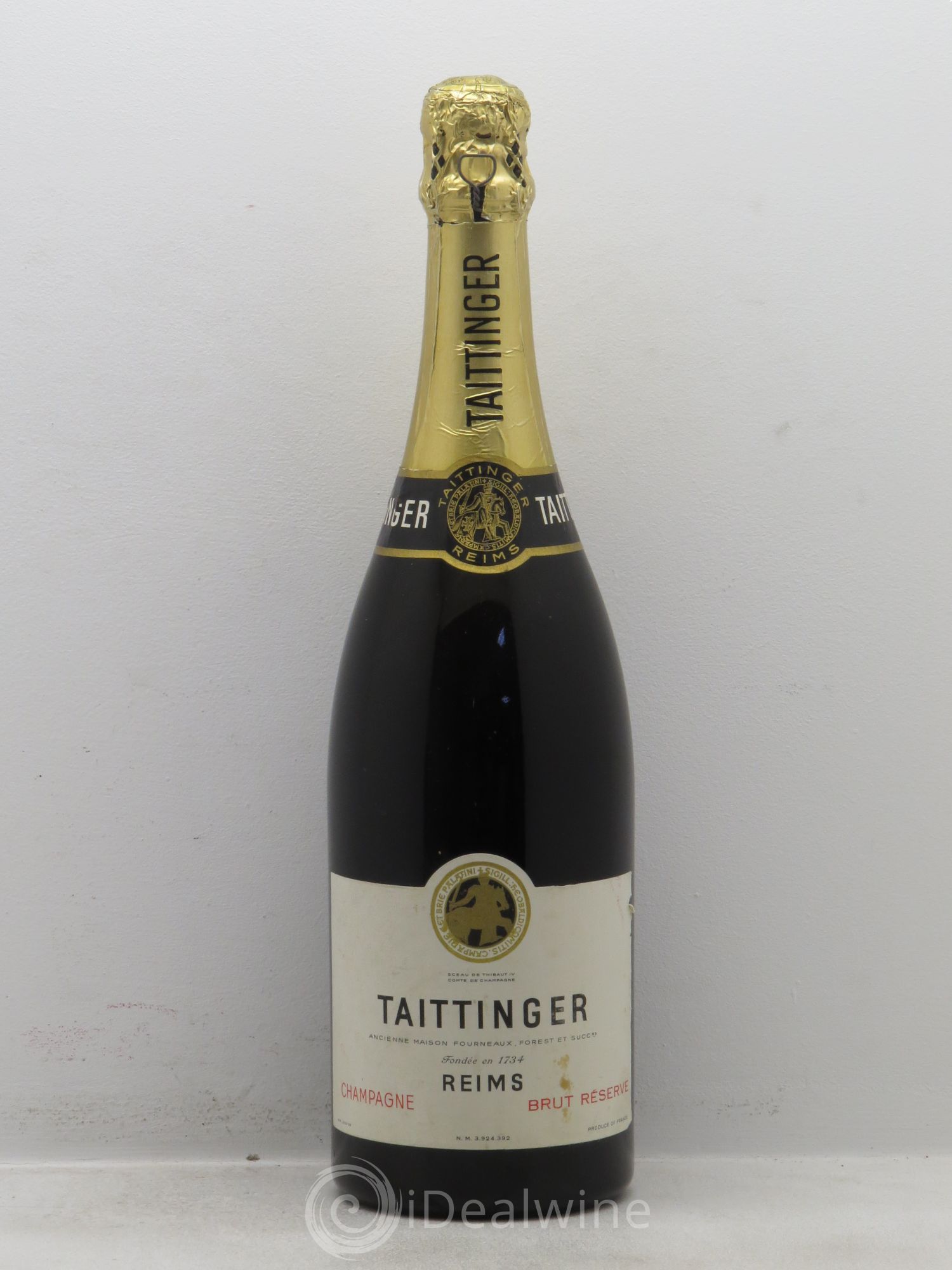 Brut Réserve Taittinger - Lot de 1 bouteille - 0