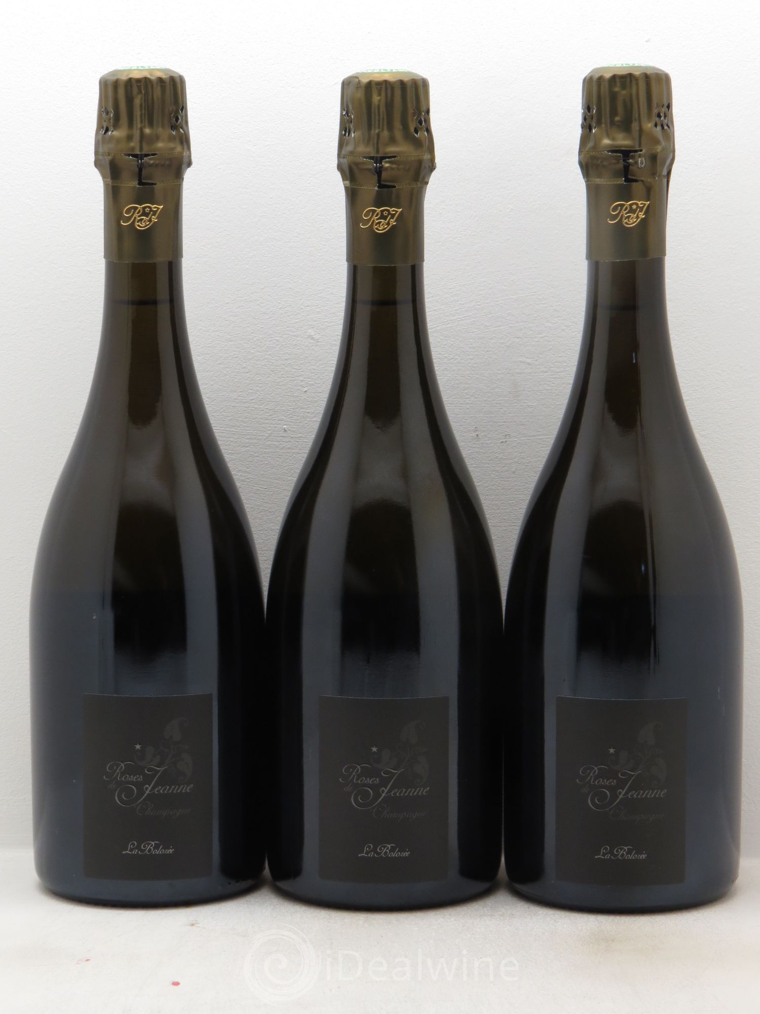 Roses de Jeanne La Bolorée Cédric Bouchard Blanc de Blancs Pinot Blanc 2010 - Posten von 3 Flaschen - 0
