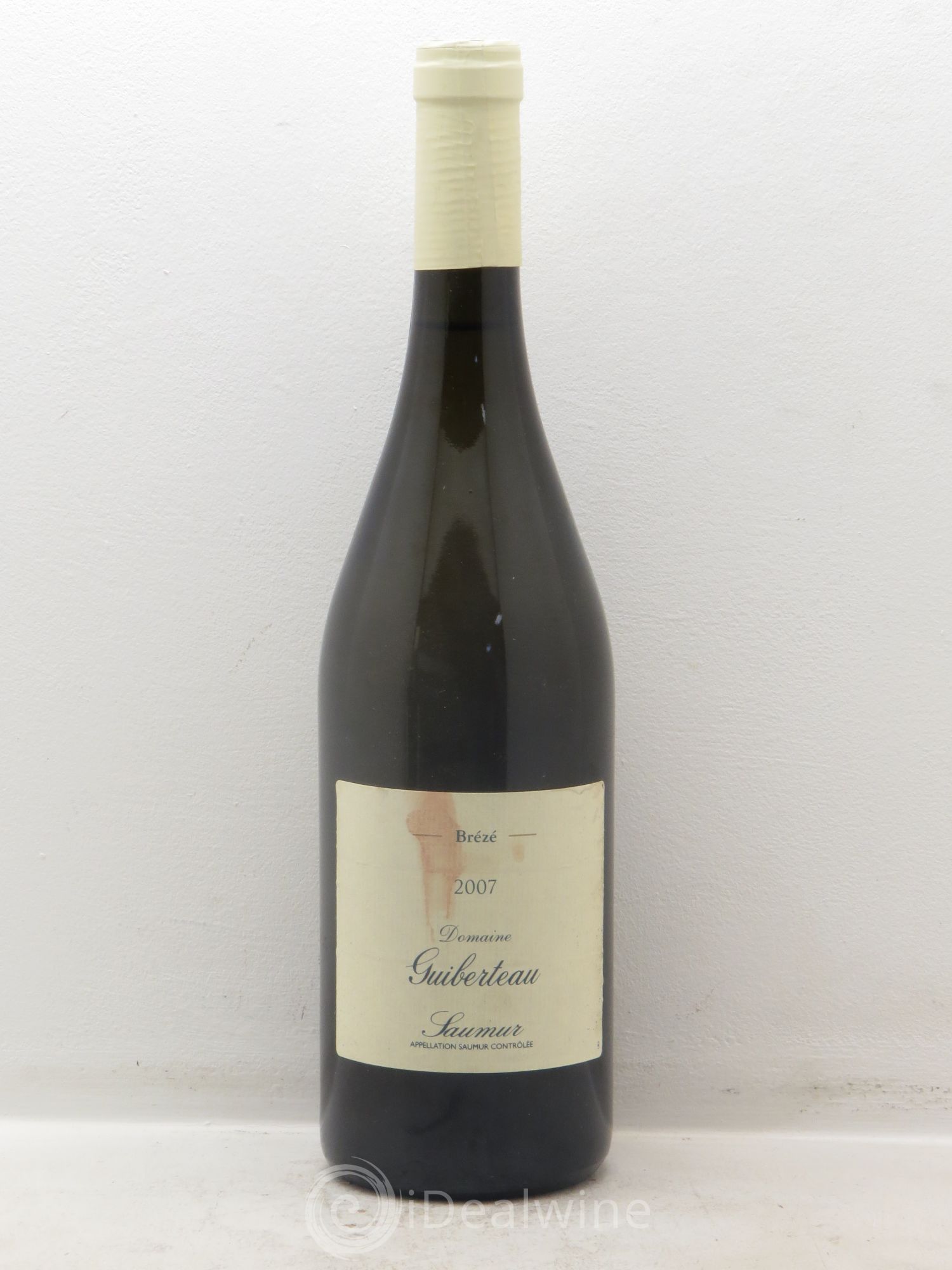 Saumur Brézé Domaine Guiberteau 2007 - Lot de 1 bouteille - 0