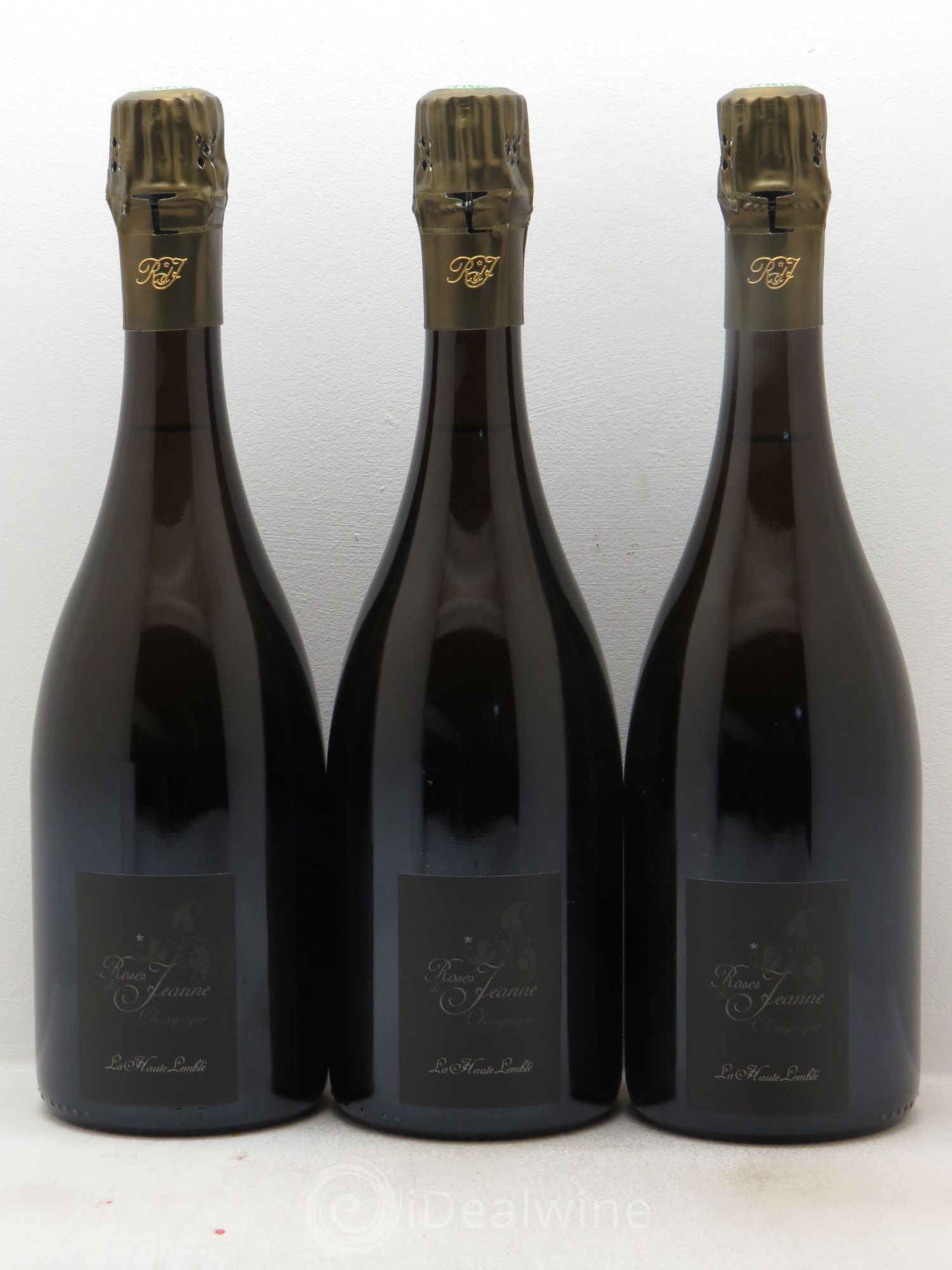 Roses de Jeanne La Haute-Lemblé Cédric Bouchard Blanc de Blancs Chardonnay 2010 - Posten von 3 Flaschen - 0