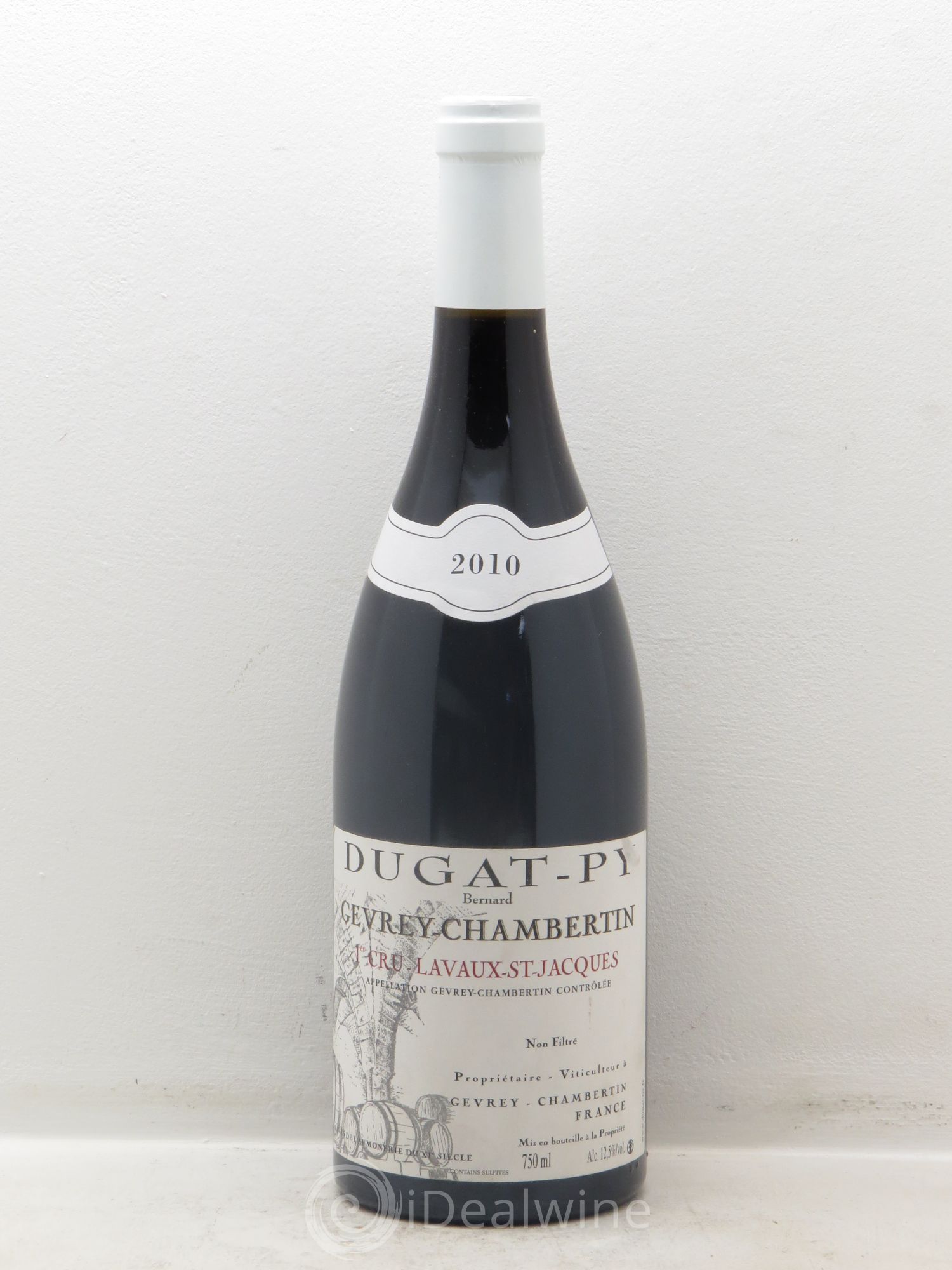 Gevrey-Chambertin 1er Cru Lavaux Saint Jacques Dugat-Py (sans prix de réserve) 2010 - Lot de 1 bouteille - 0
