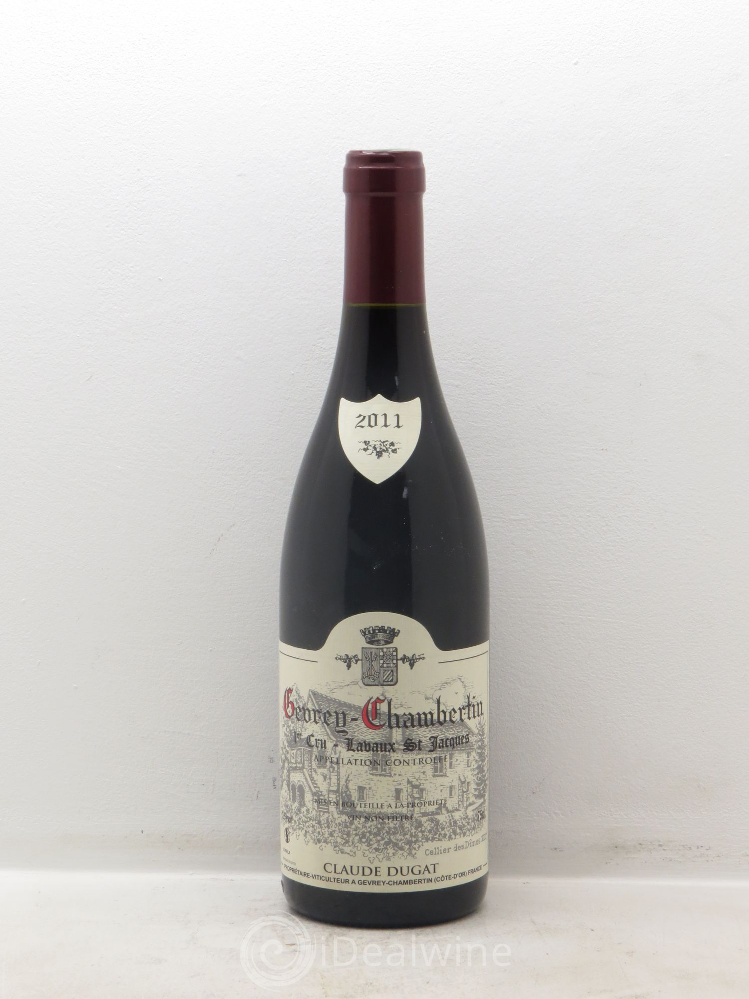 Gevrey-Chambertin 1er Cru Lavaux Saint-Jacques Claude Dugat 2011 - Lot de 1 bouteille - 0