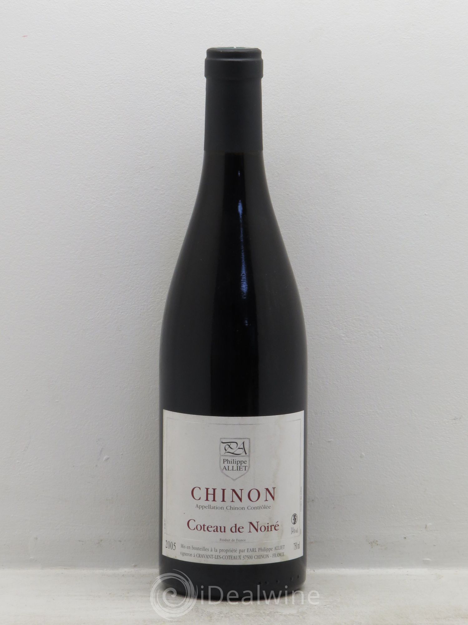 Chinon Coteau de Noiré Philippe Alliet 2005 - Lot de 1 bouteille - 0