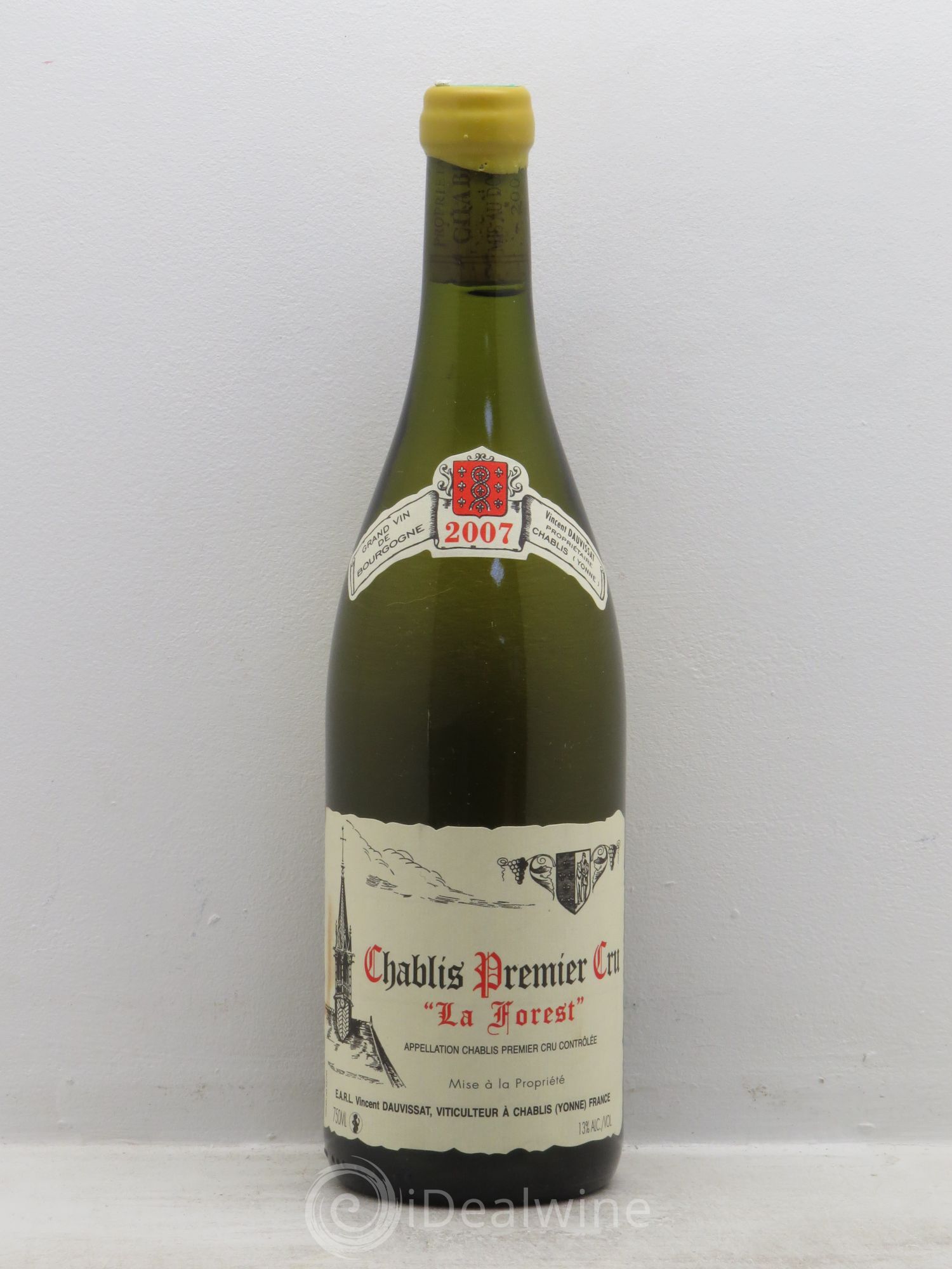 Chablis 1er Cru La Forest Vincent Dauvissat (Domaine) 2007 - Lot de 1 bouteille - 0