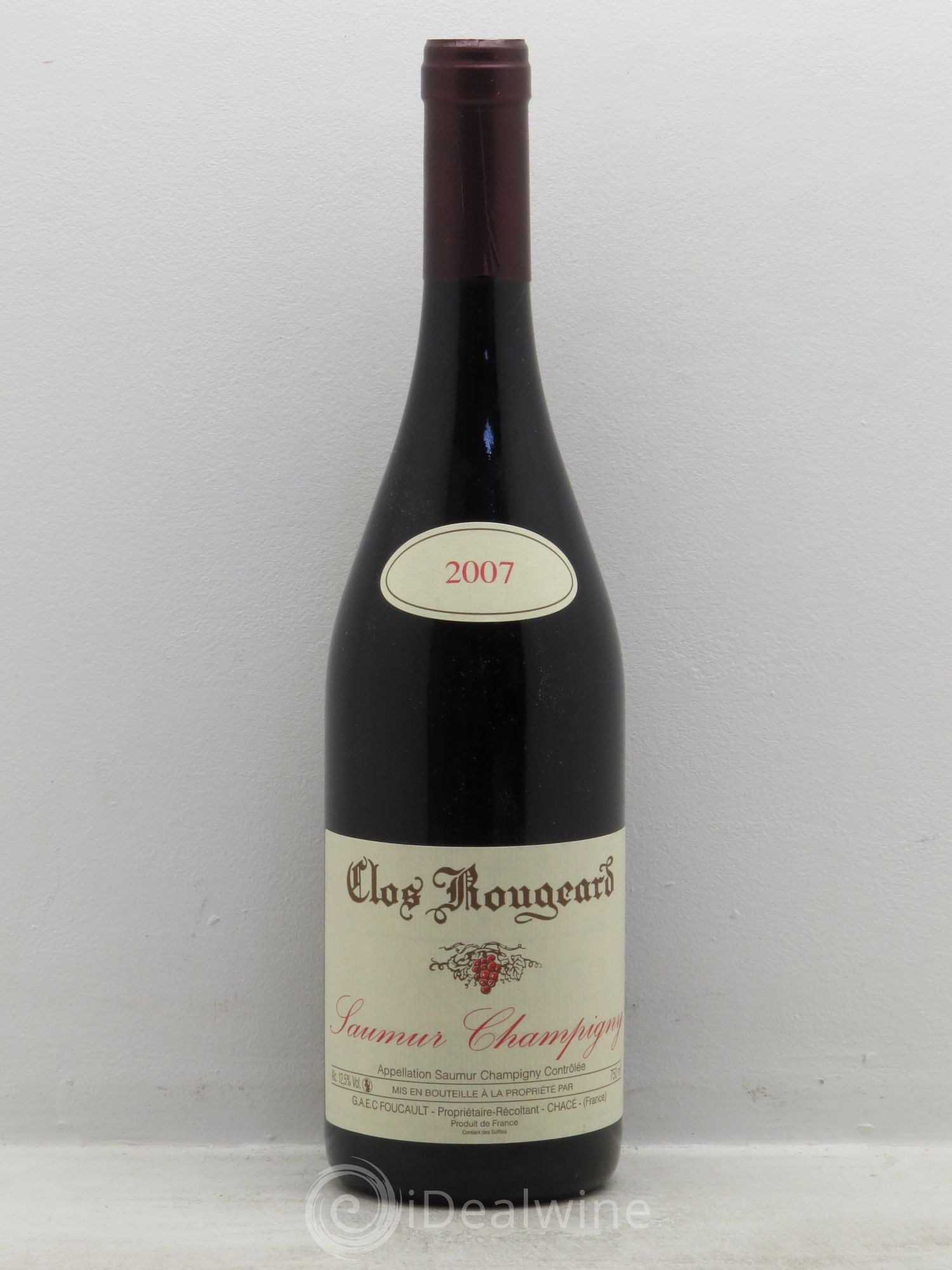 Saumur-Champigny Clos Rougeard 2007 - Lot de 1 bouteille - 0