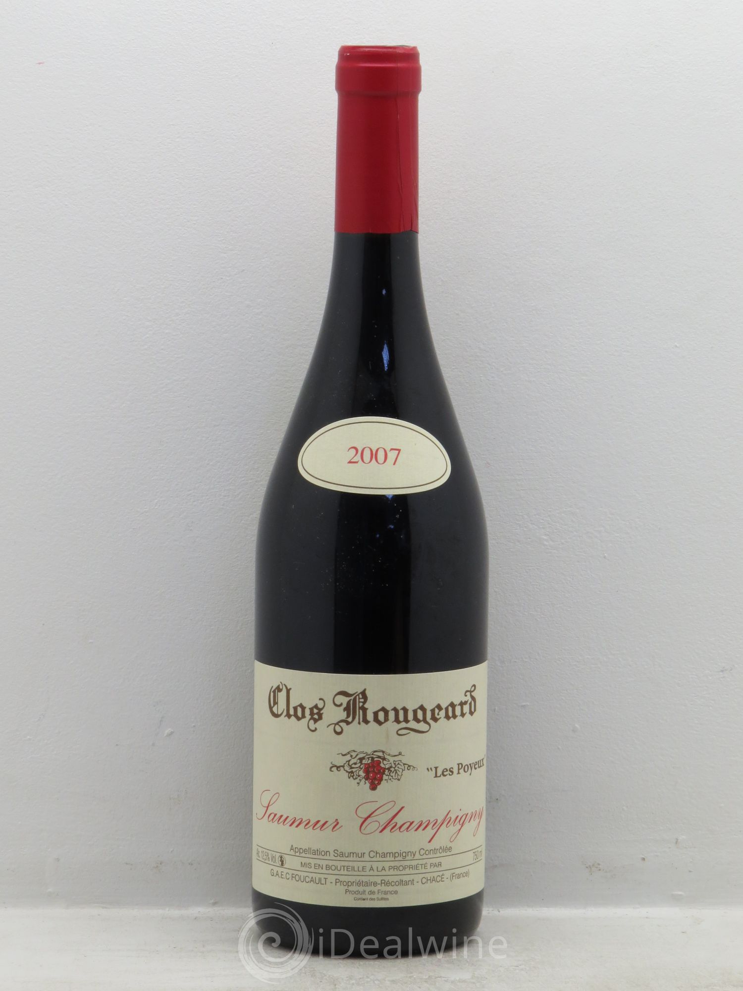 Saumur-Champigny Les Poyeux Clos Rougeard 2007 - Lot de 1 bouteille - 0